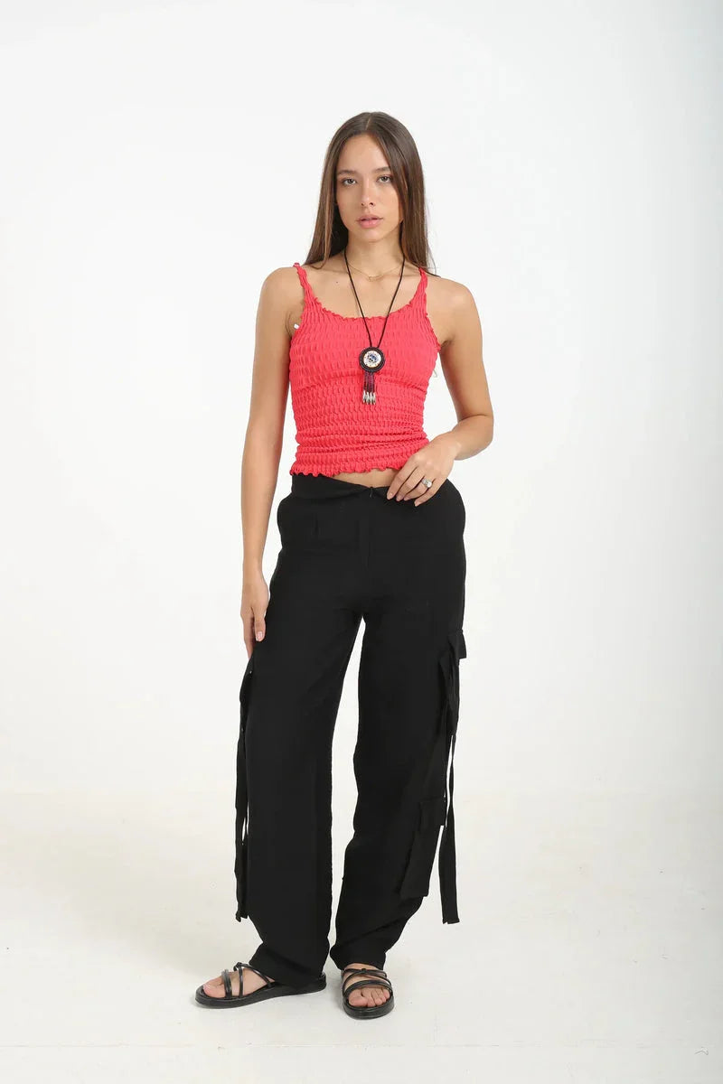 Carina - Turn Down Cargo Pants 9