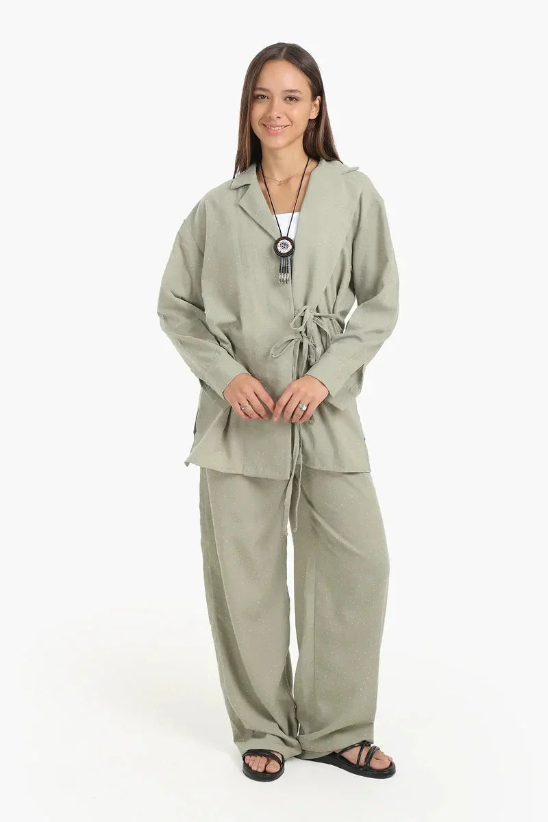 Carina - Pants with Small Studs 15