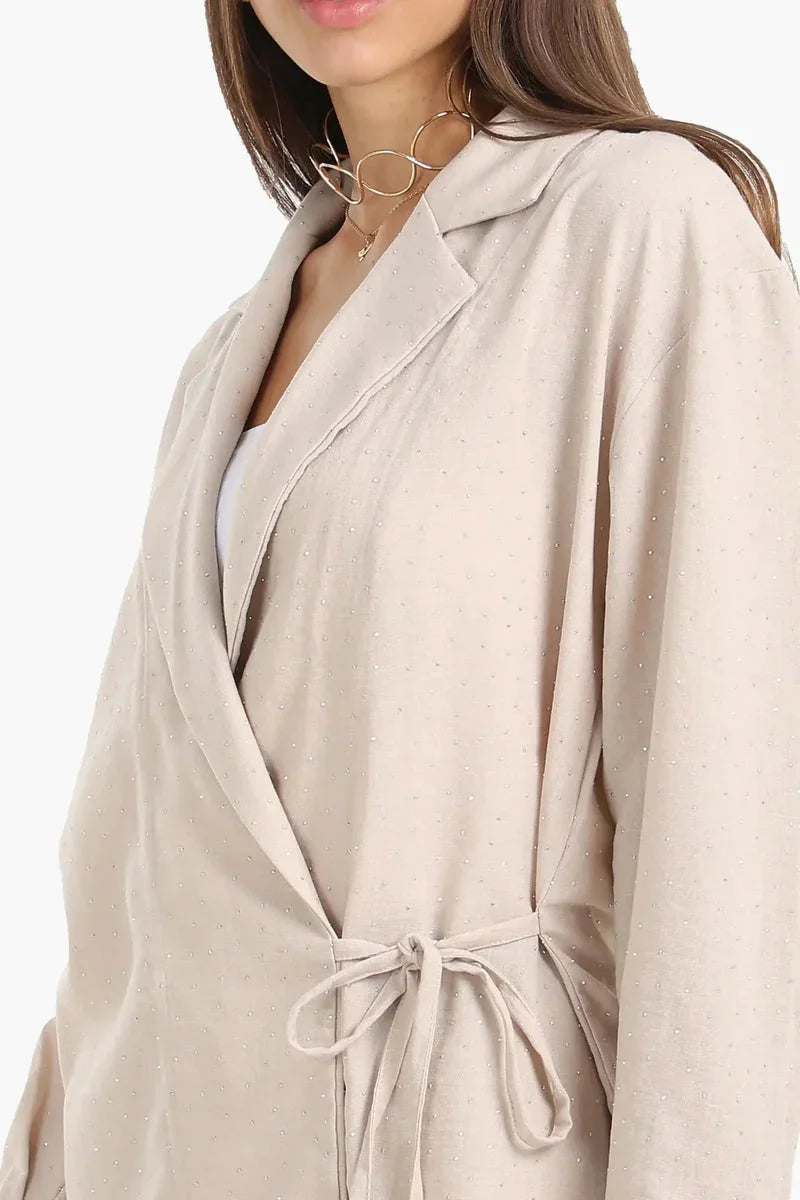 Carina - Flowy Wrap Cardigan Top 11