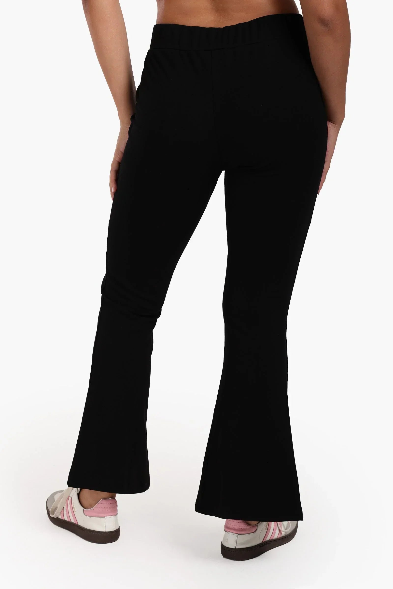 Clue - Front Slit Flared Pants 3
