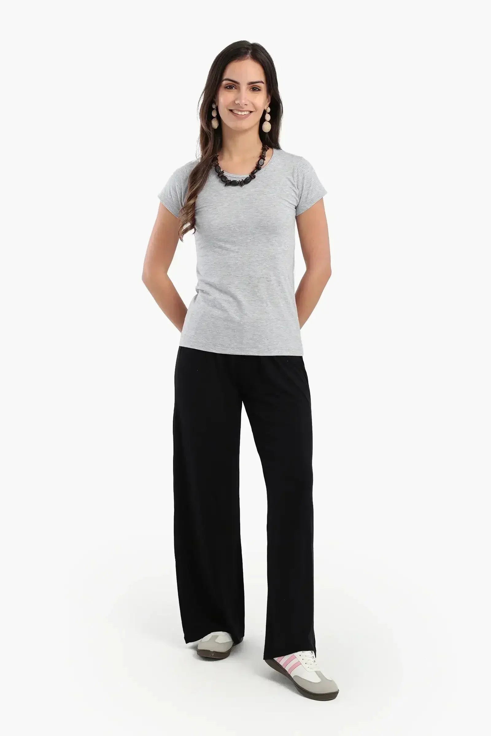 Carina - Round Neck Solid Top 14