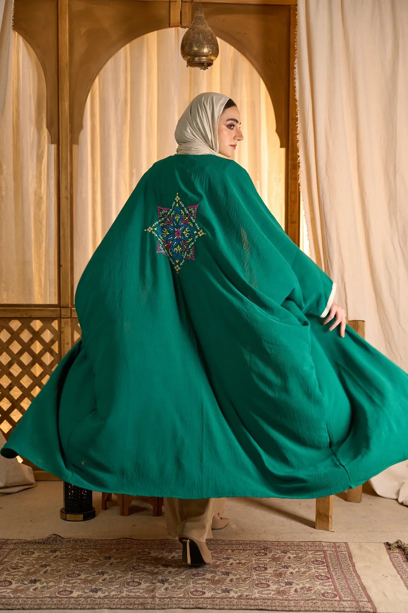 Clue - Oversized Open Front Kimono 1