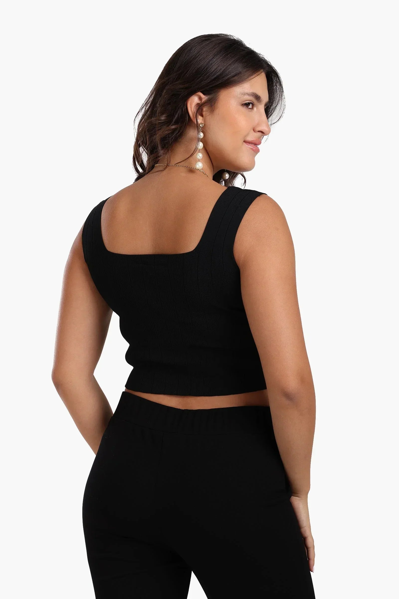 Clue - Square Neck Crop Top 7