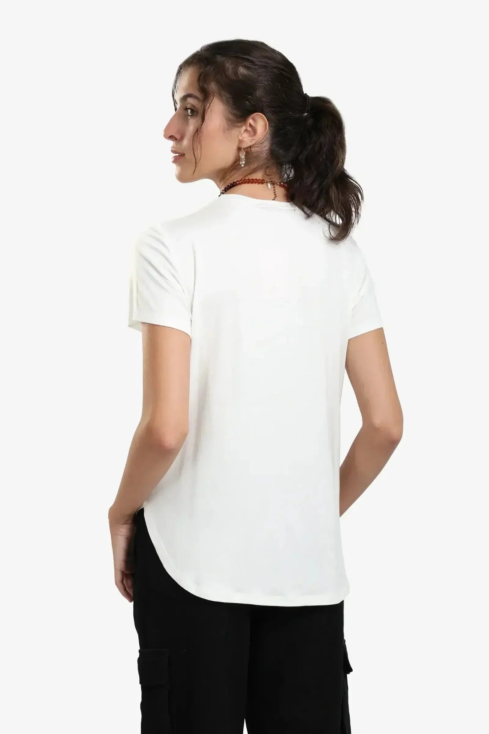 Carina - Asymmetrical Hem Basic Top 18