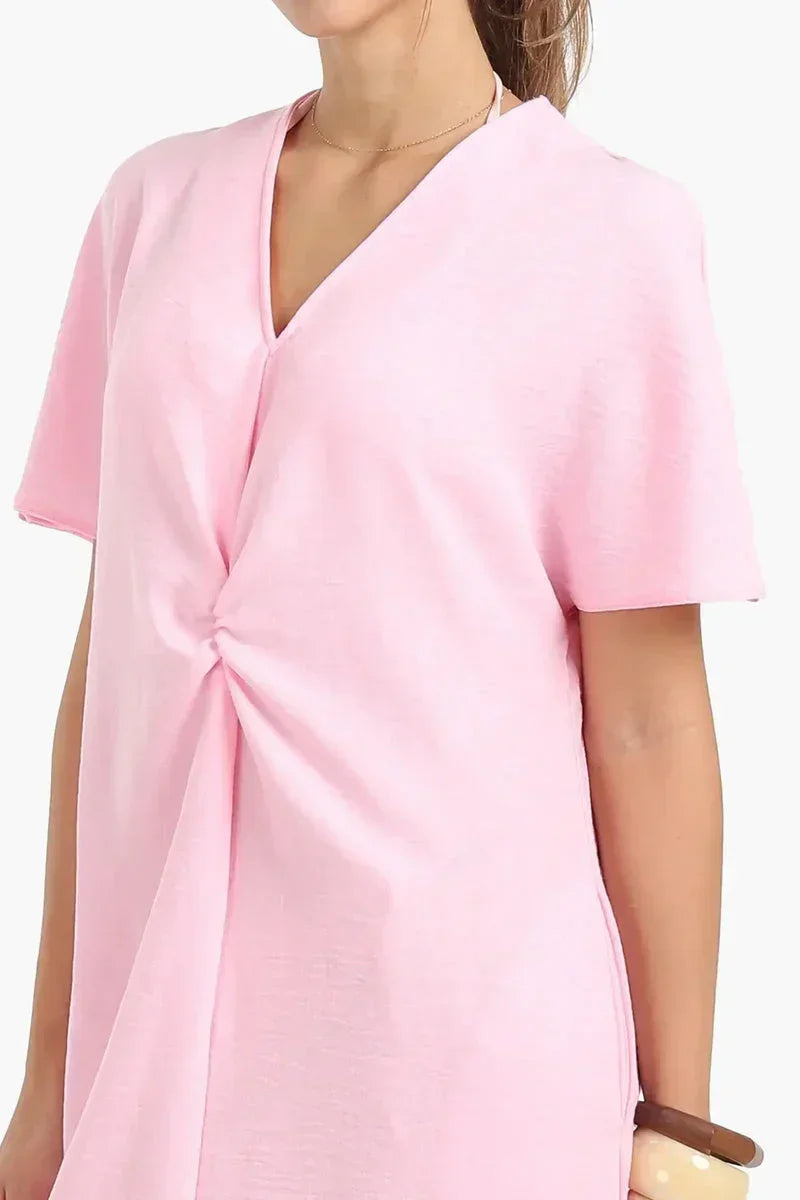 Carina - Dress with Fringes Detail 8