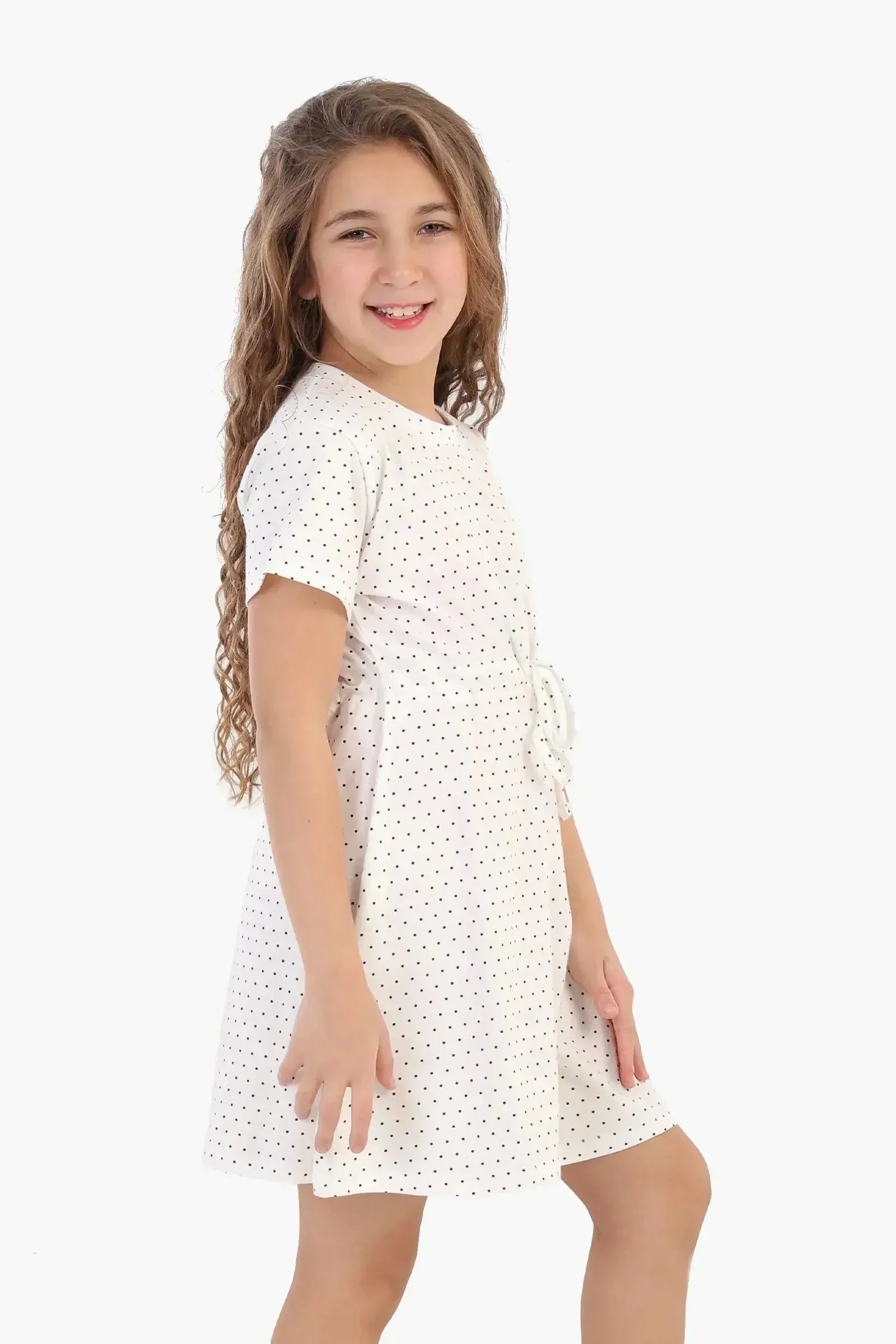 Carina - Girly Dotted Nightgown 4