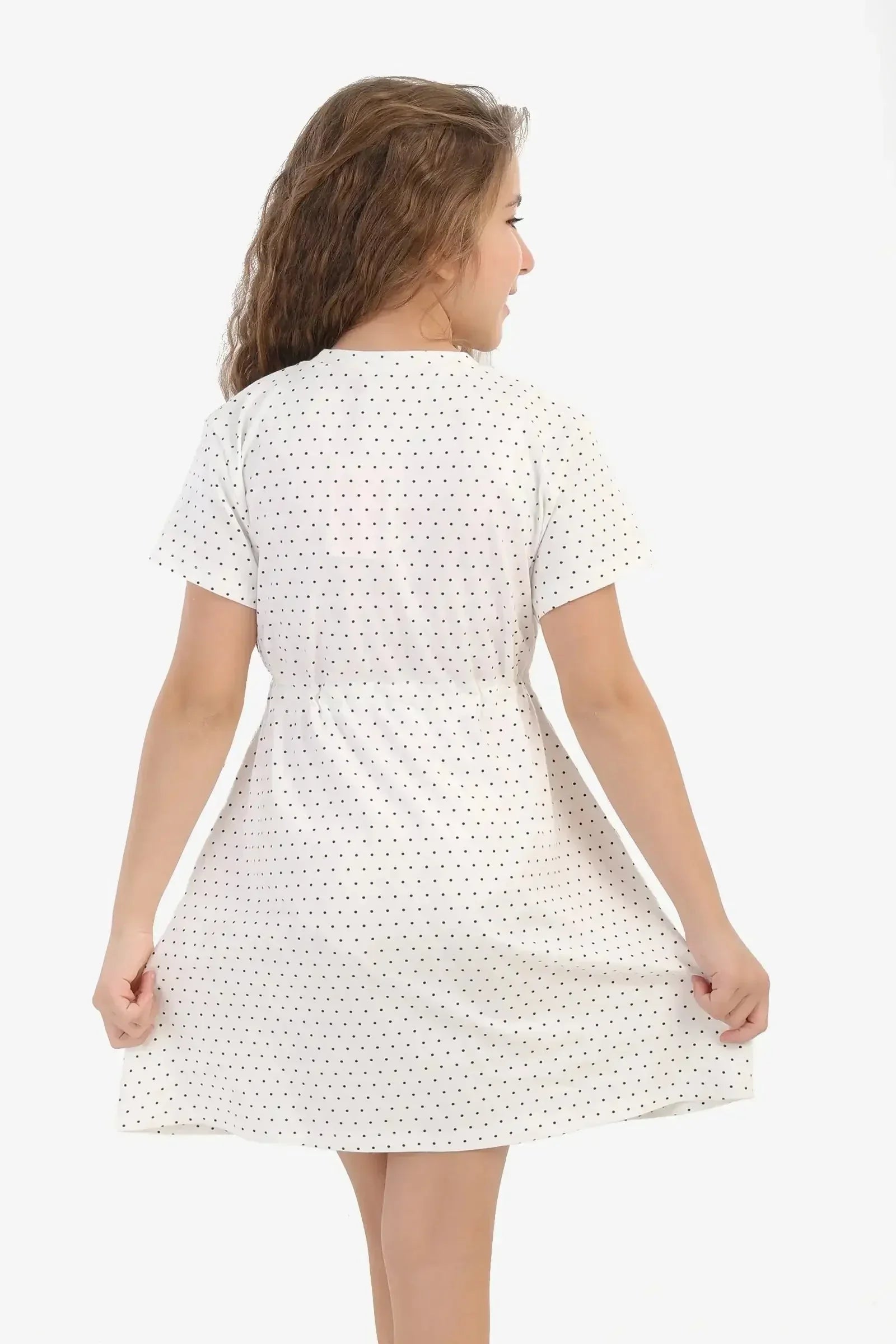Carina - Girly Dotted Nightgown 3