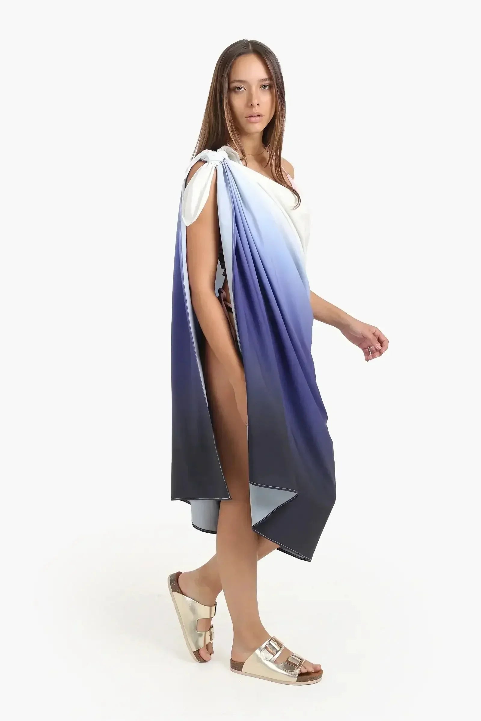 Carina - Colorful Beach Sarong Wrap 2