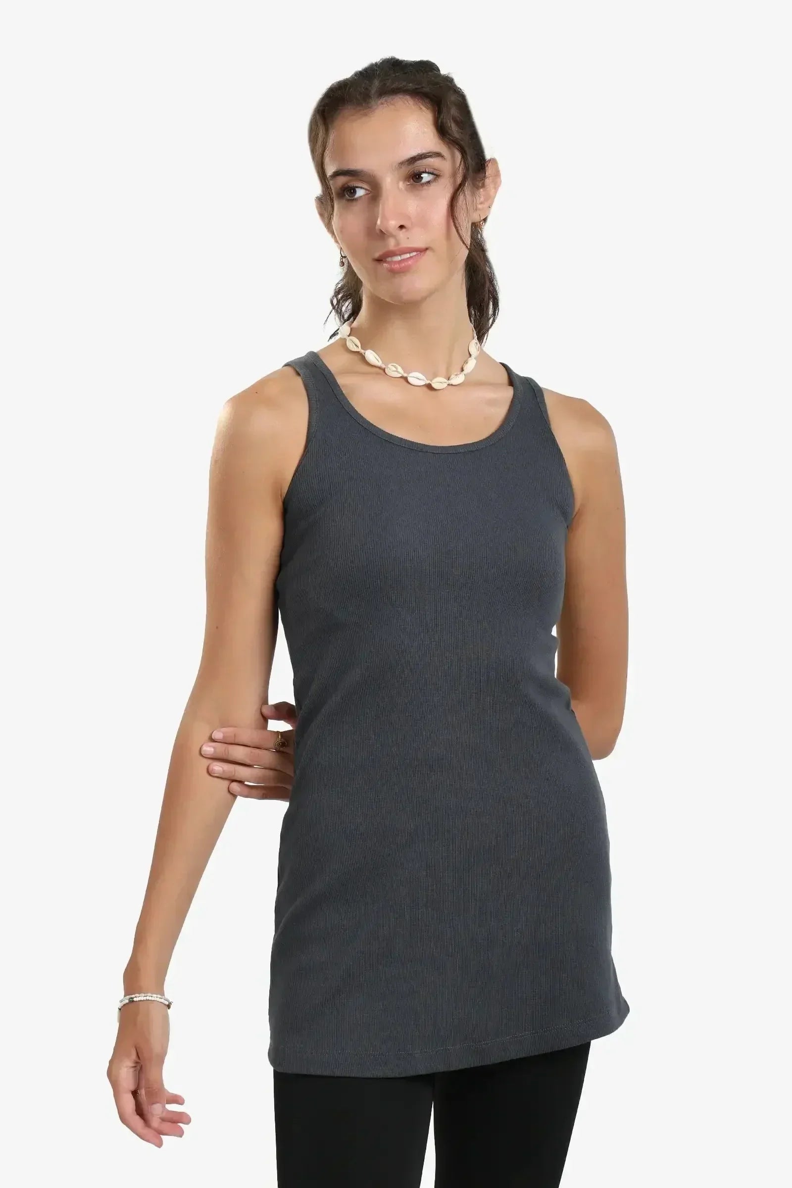 Carina - Long Slim Fit Top 5