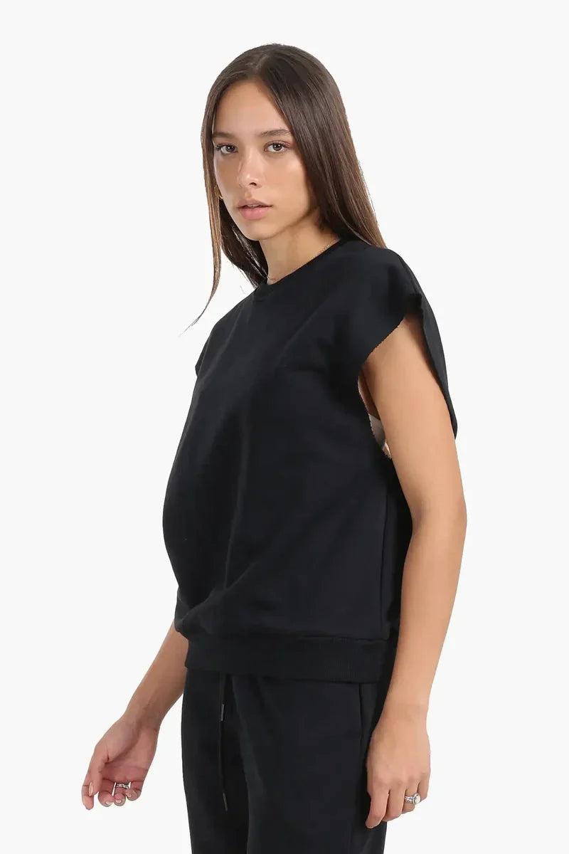 Carina - Open-Back Lounge Sweatshirt 5