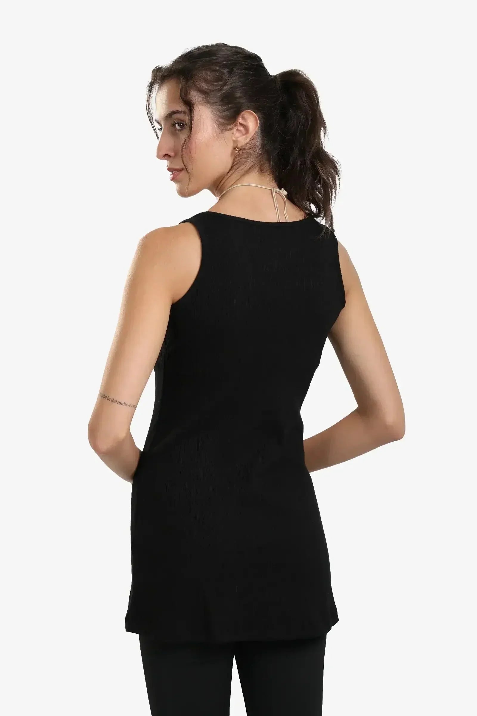 Carina - Long Slim Fit Top 3
