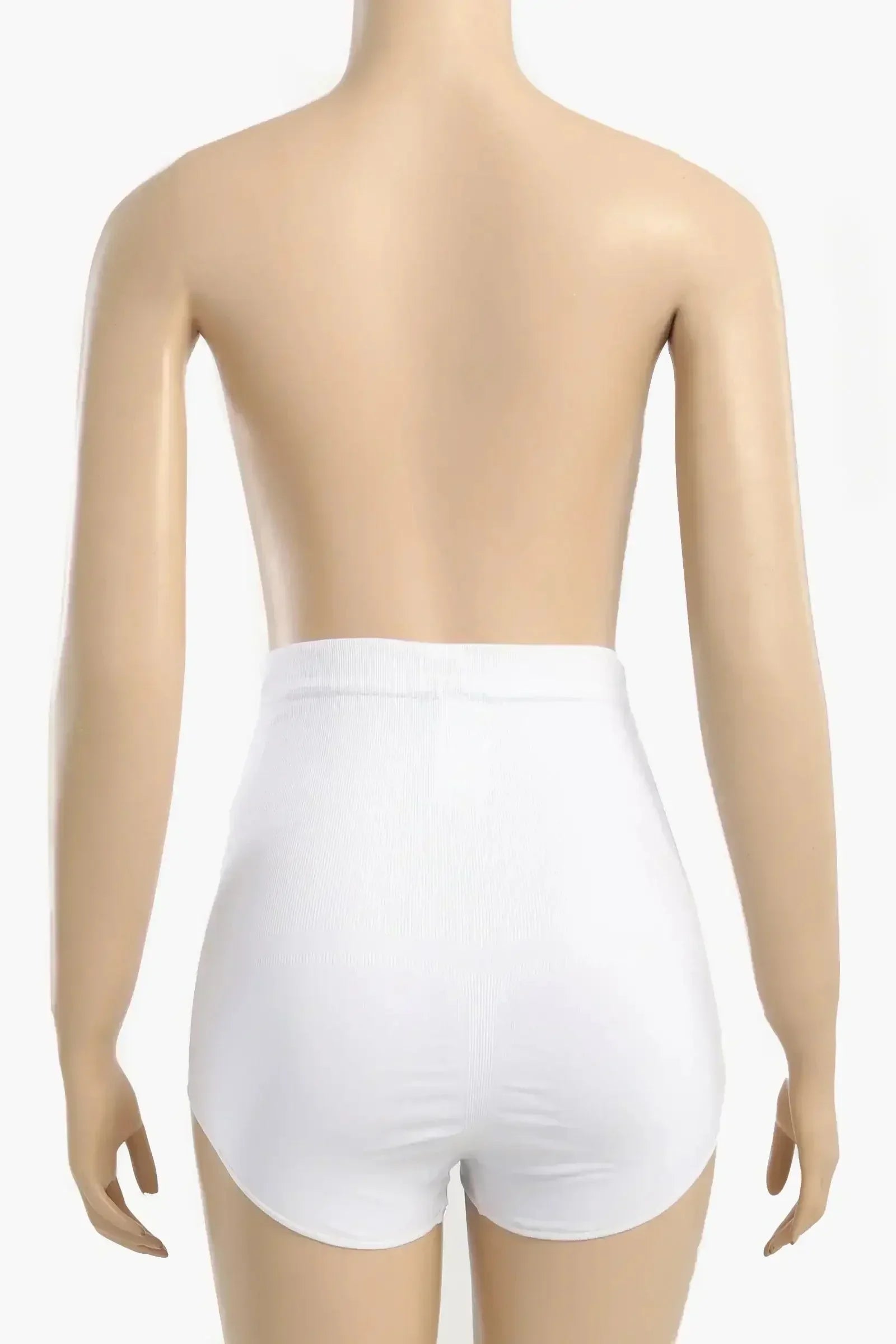 Carina - White Seamless Brief Corset 2