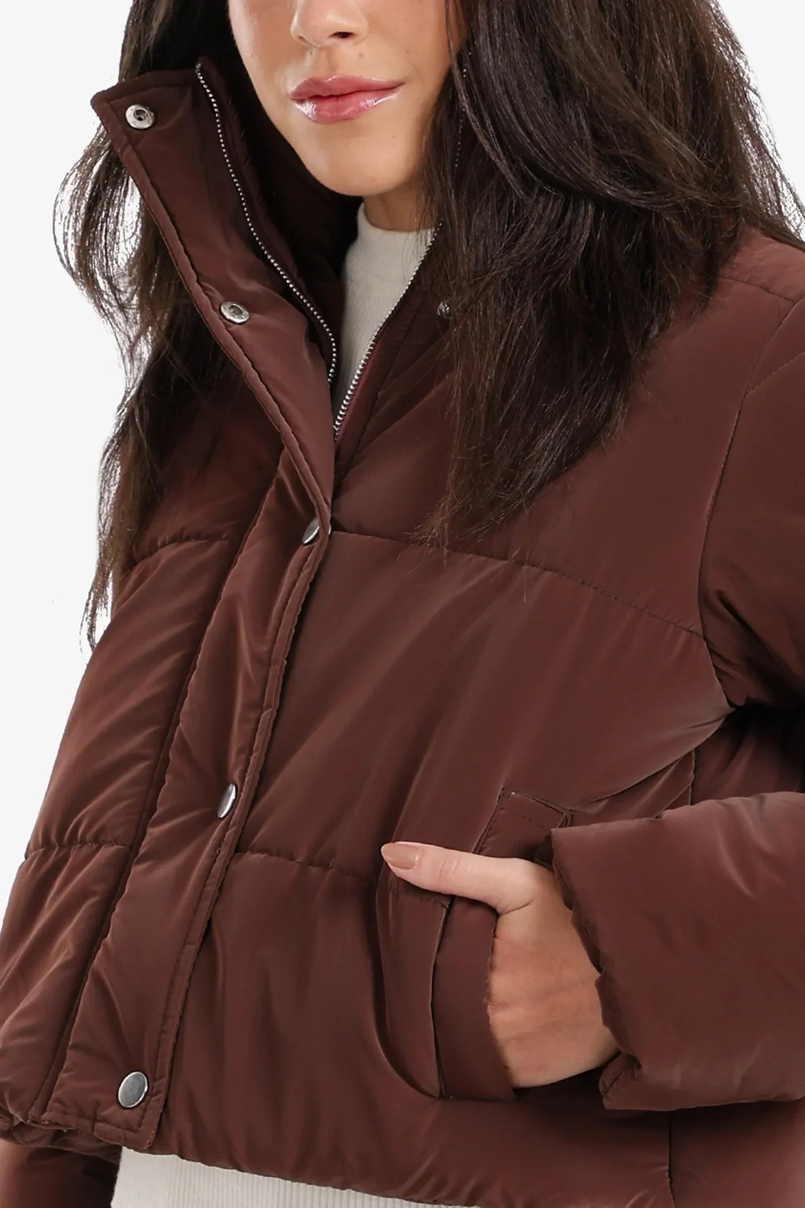 Clue - Cropped Puffer Jacket 4