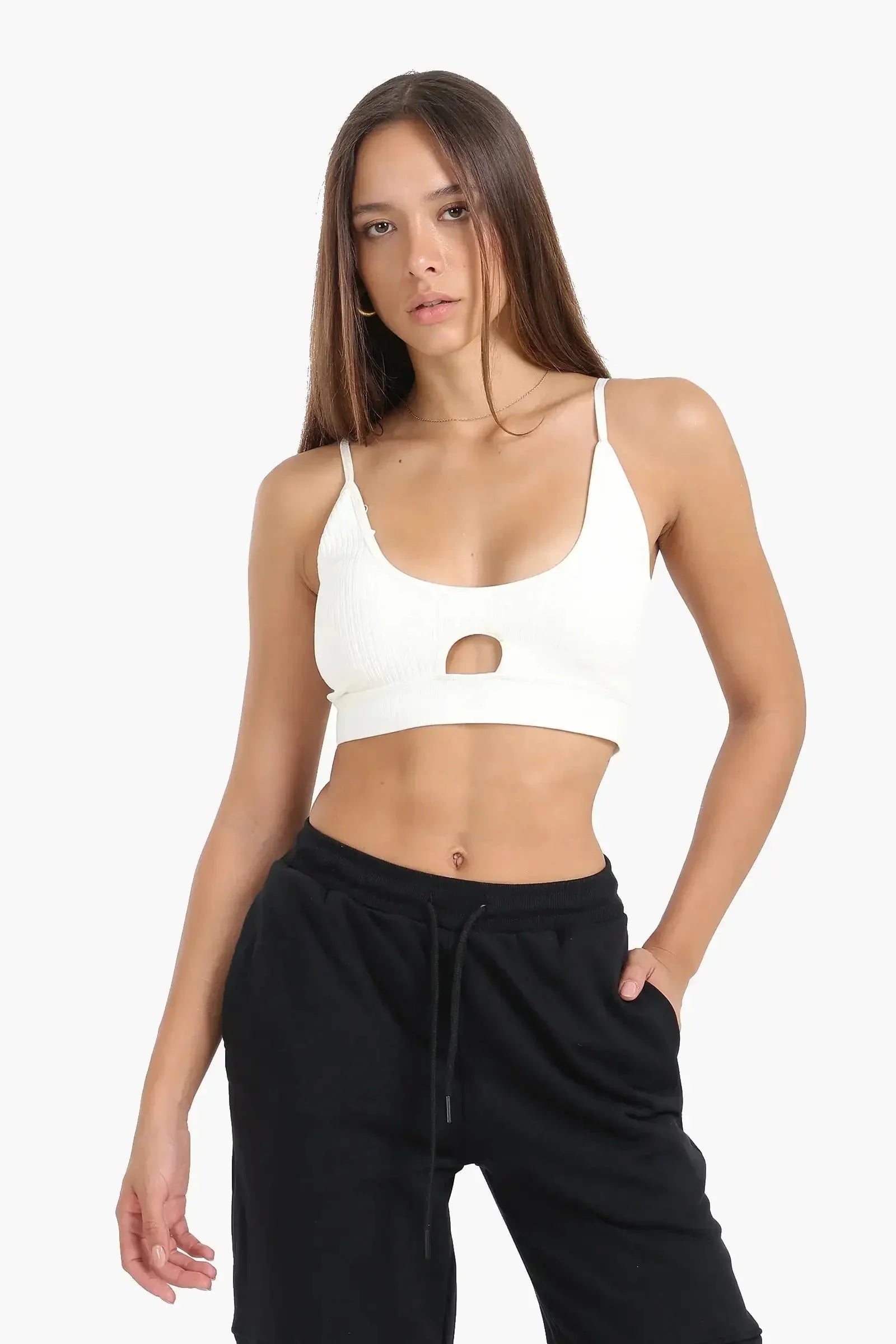 Carina - Soft Bra with Keyhole Design 5