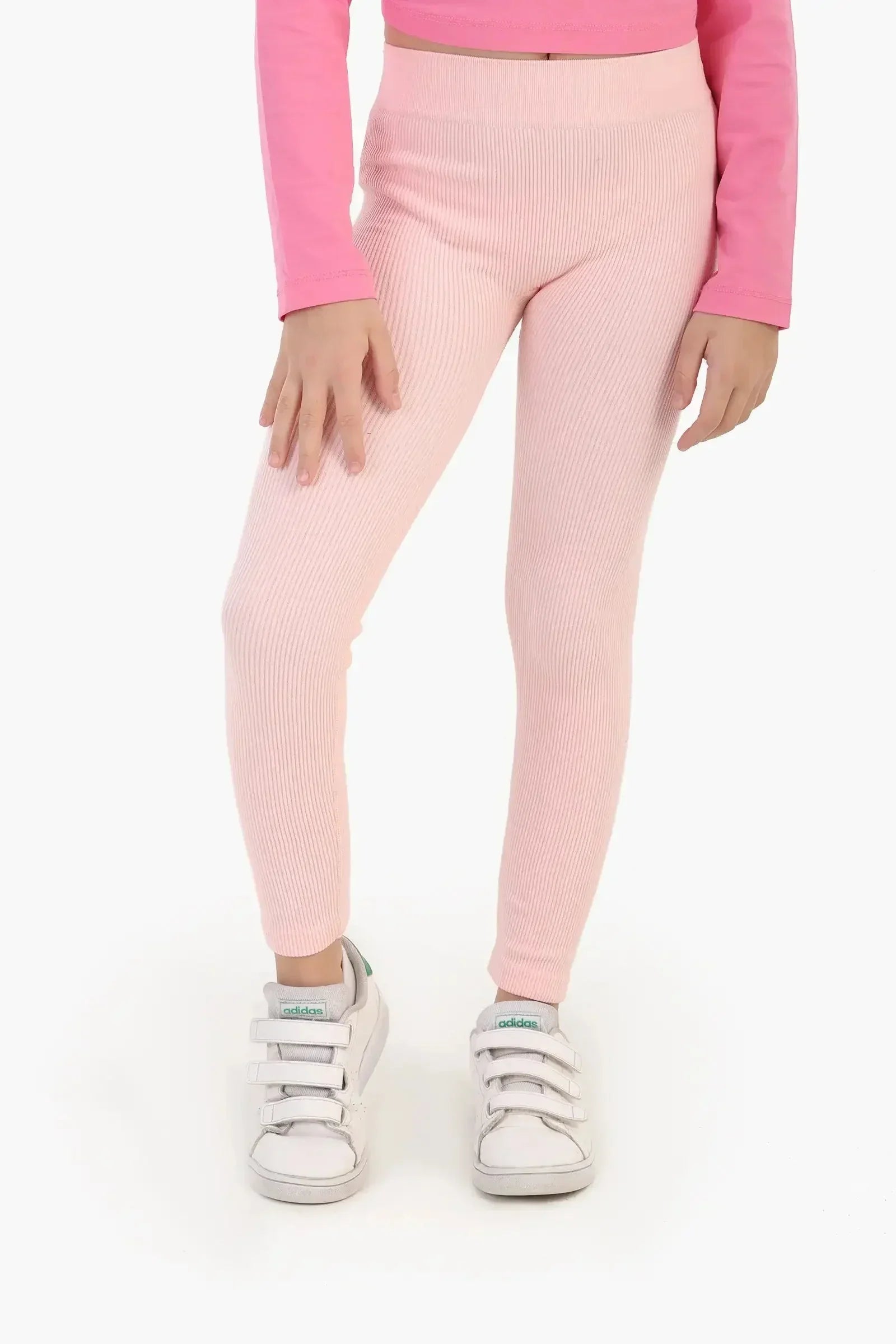 Carina - Girly Ribbed Leggings 14