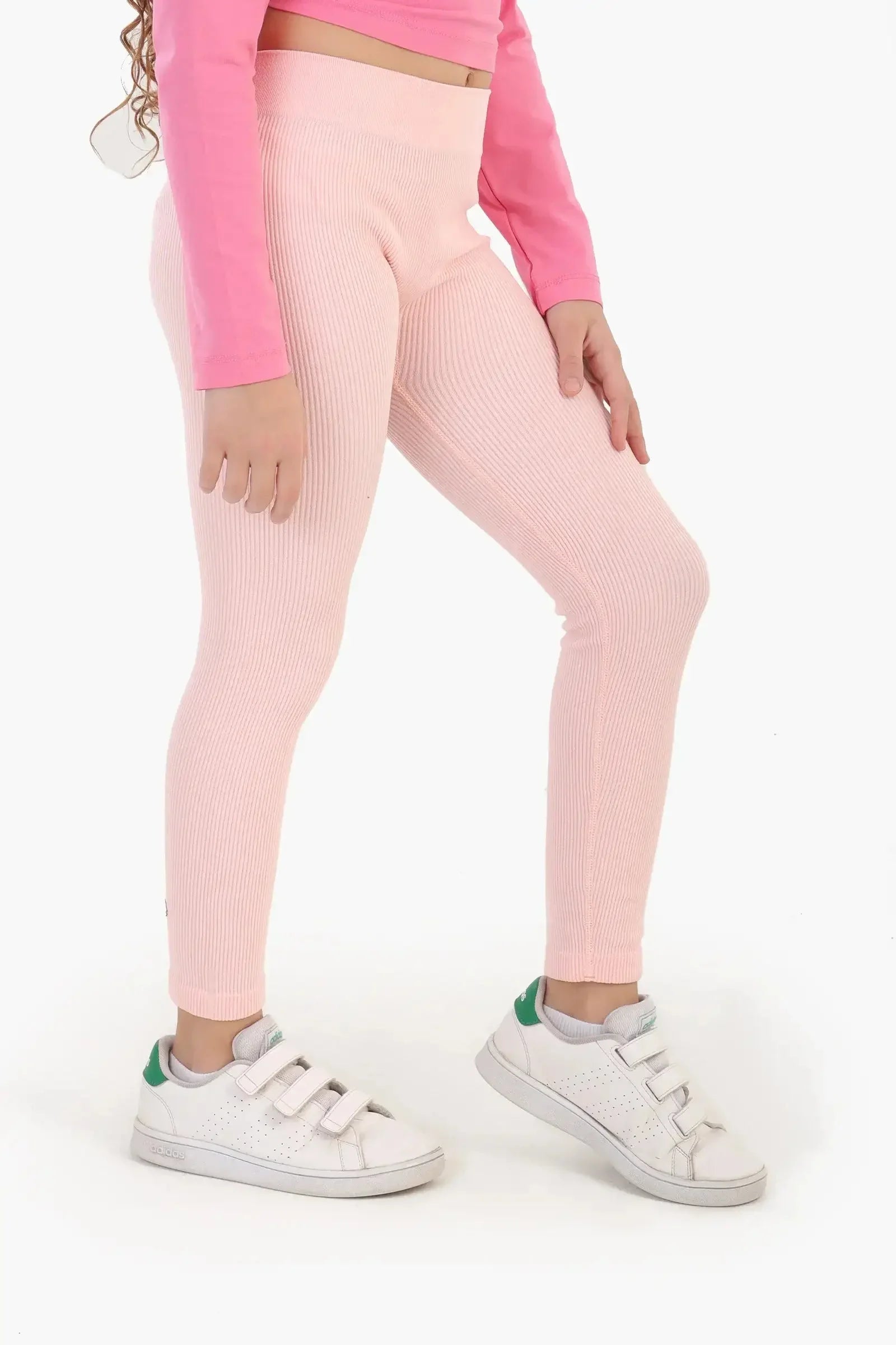 Carina - Girly Ribbed Leggings 16