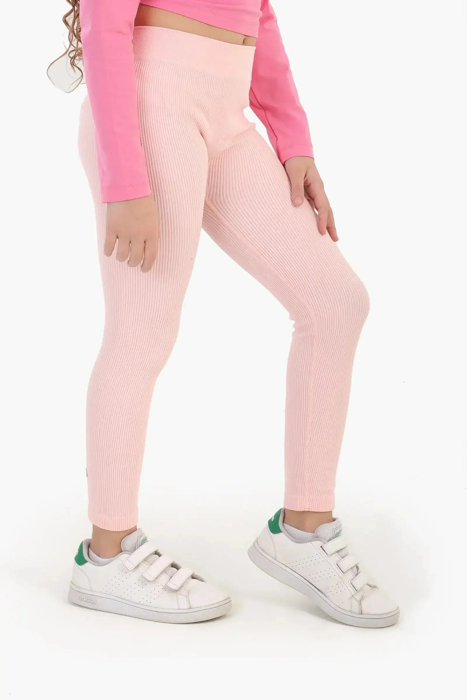 Carina - Girly Ribbed Leggings 16