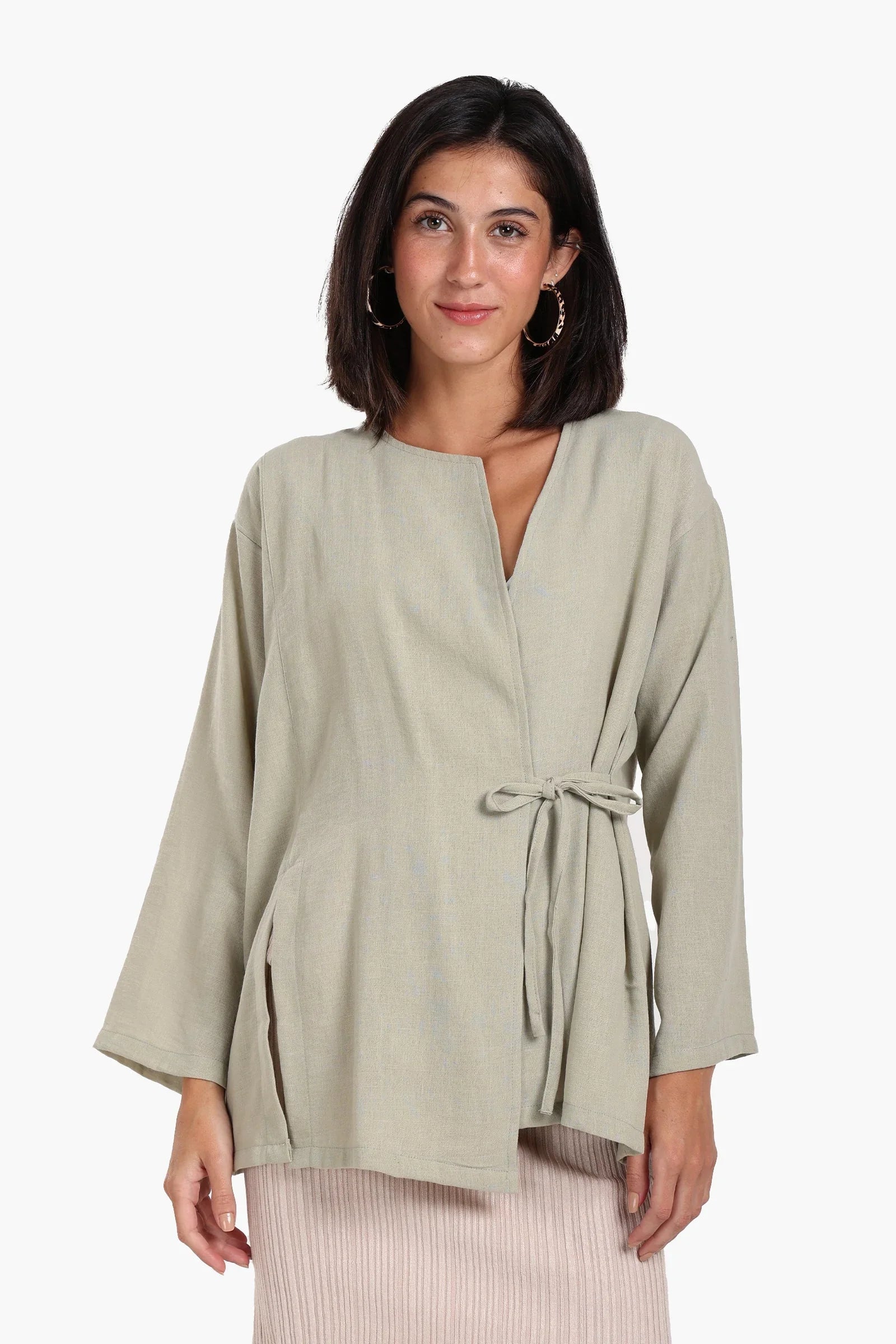 Clue - Tencel Wrap Kimono 1