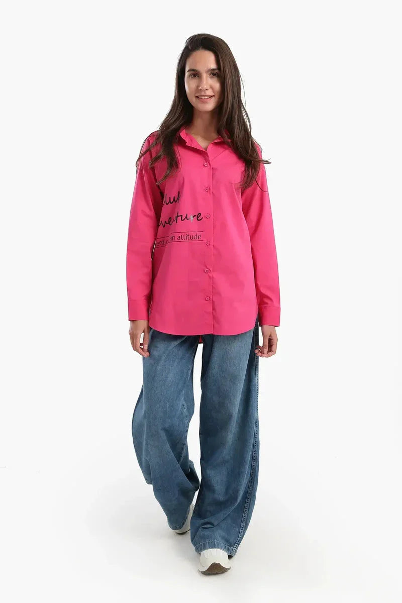 Carina - One Side Printed Shirt 5