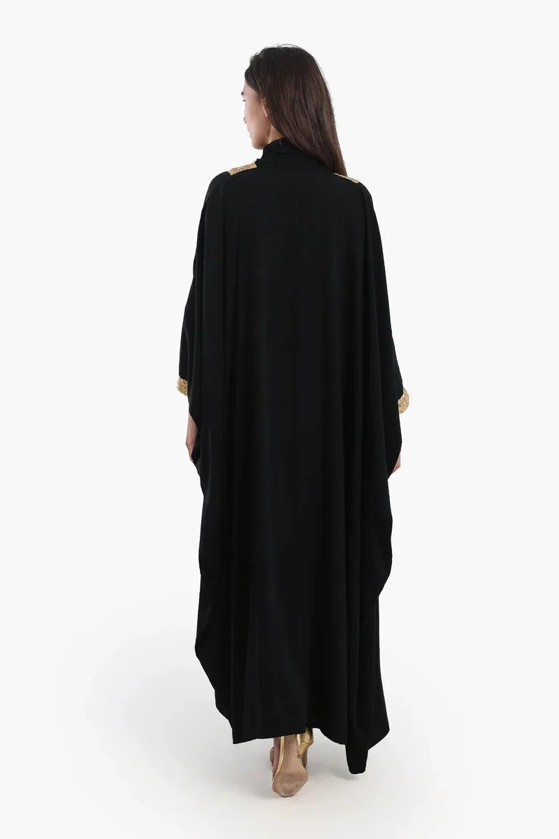 Carina - Relaxed Fit Abaya with Sequins 5