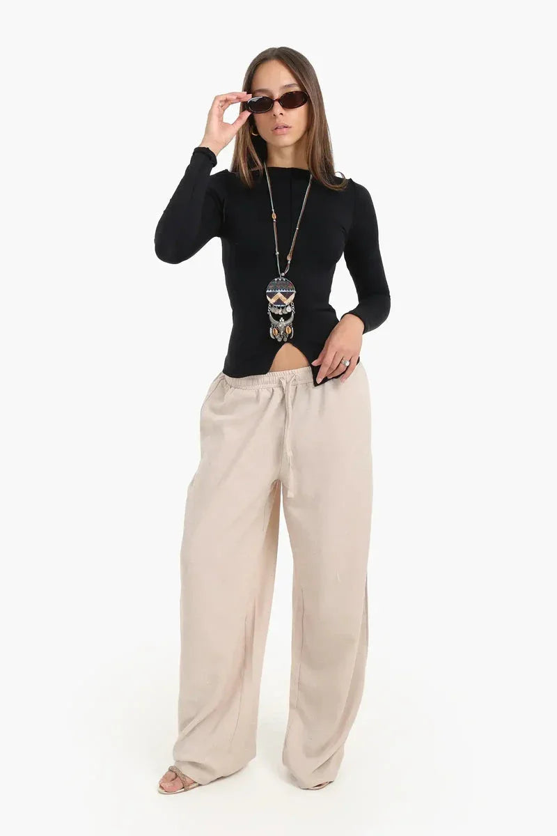 Carina - Pants with Small Studs 1