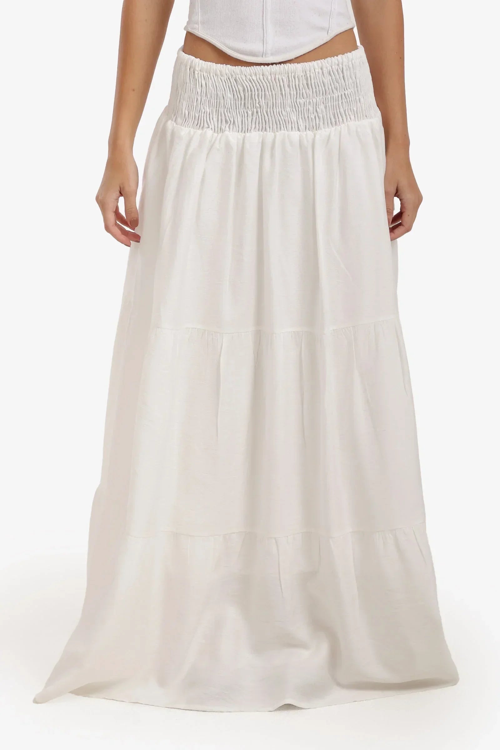 Clue - Tiered Maxi Skirt 1