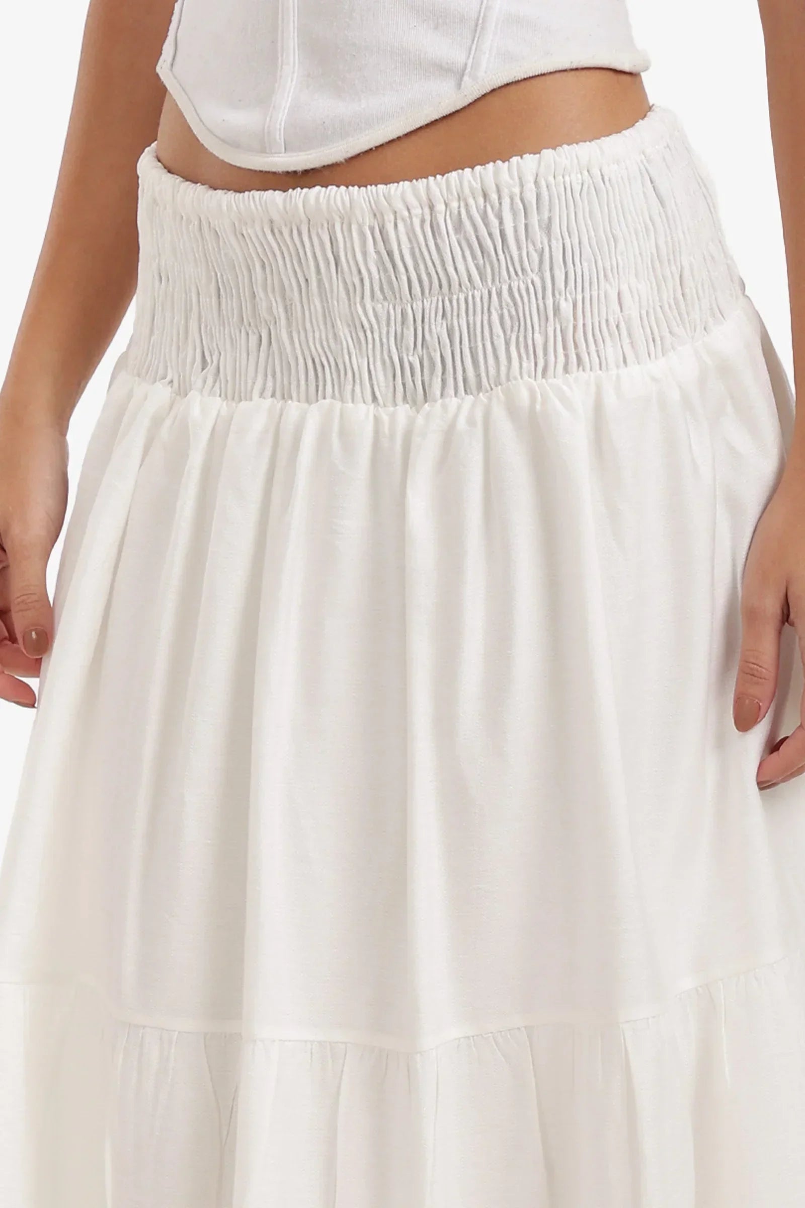 Clue - Tiered Maxi Skirt 4