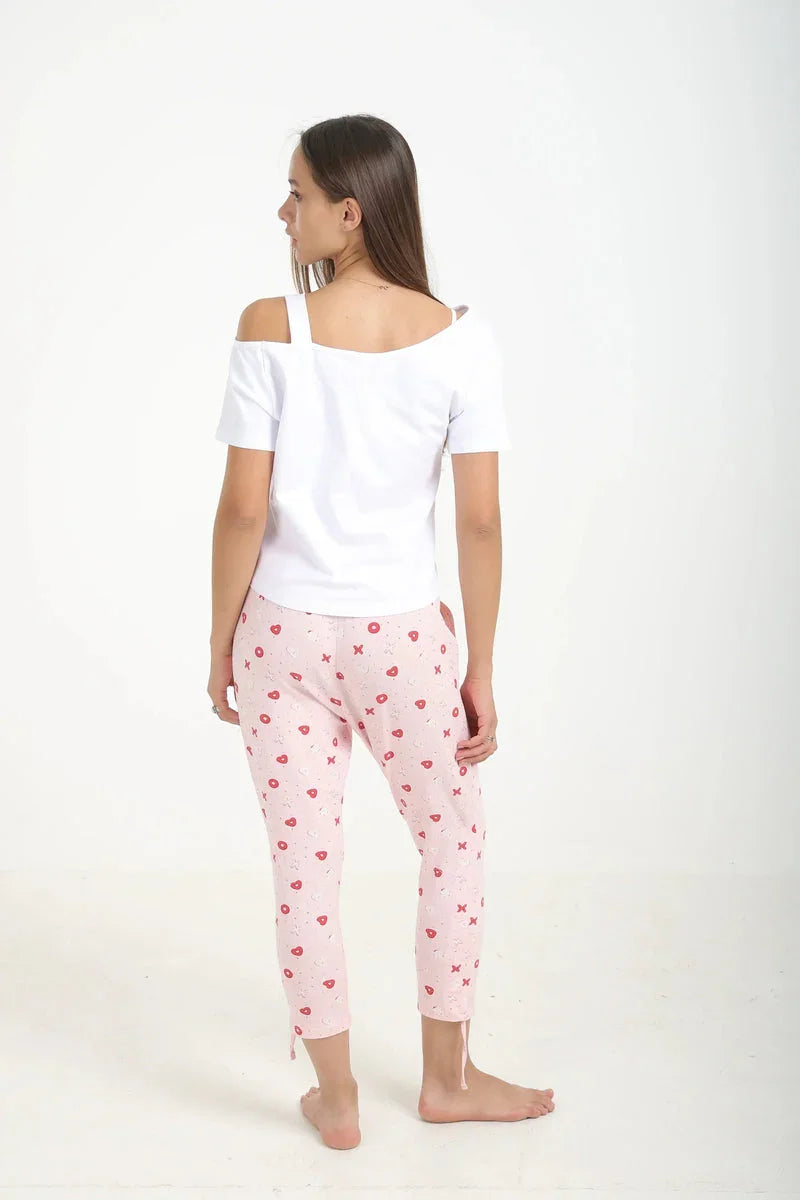 Carina - Pyjama Set with Capri Pants 3