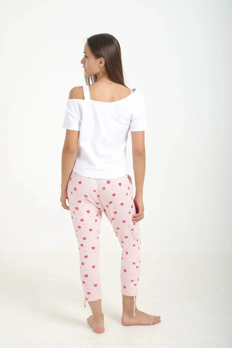 Pyjama Set with Capri Pants - Carina 3