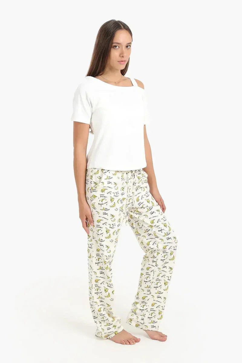 Shoulder Cut-Out Pyjama Set - Carina 5