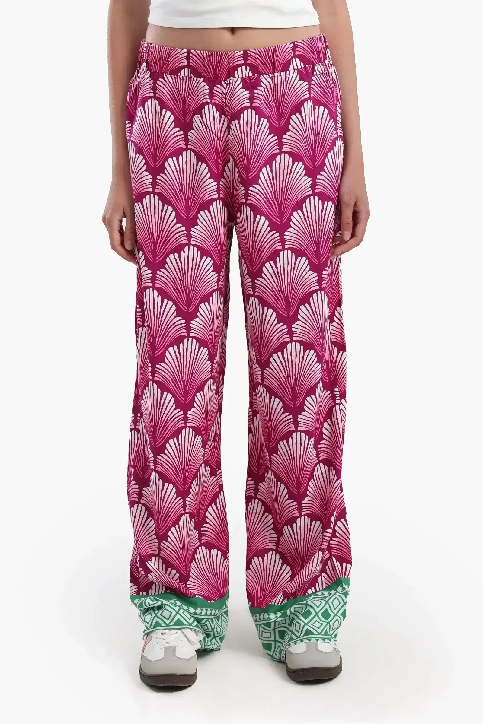 Carina - Shell Printed Pants 2