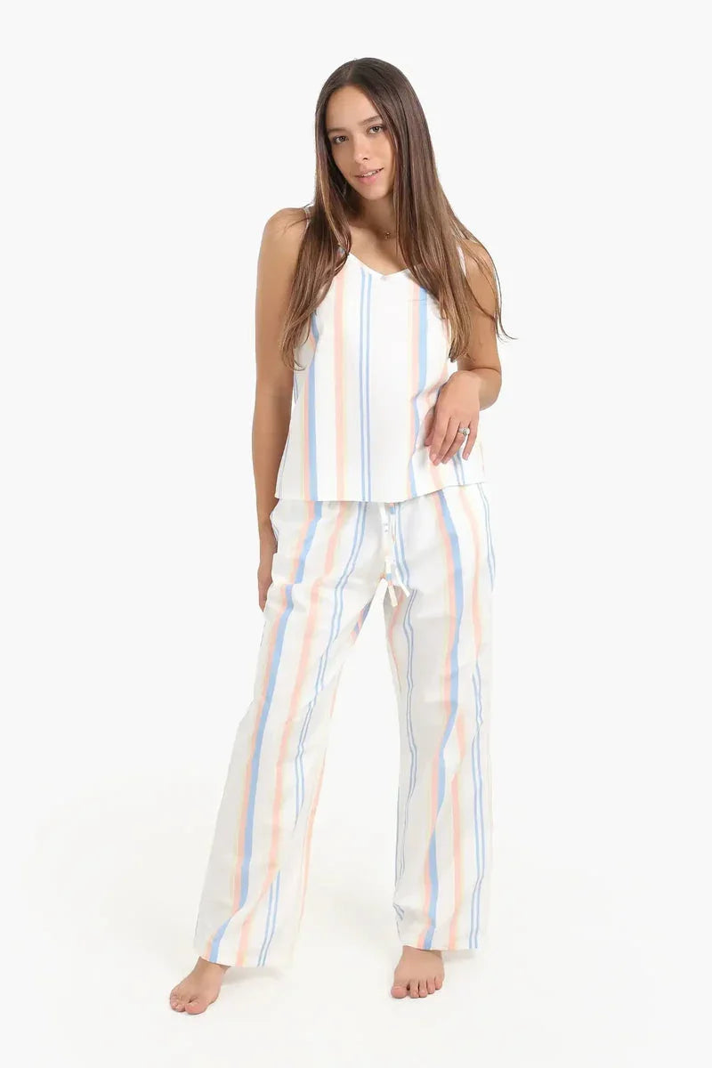 Carina - Colored Stripes Pyjama Set 1