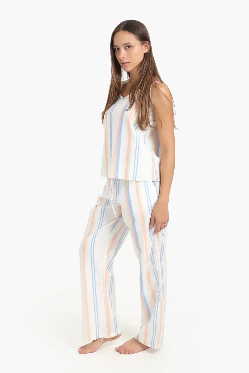Carina - Colored Stripes Pyjama Set 5