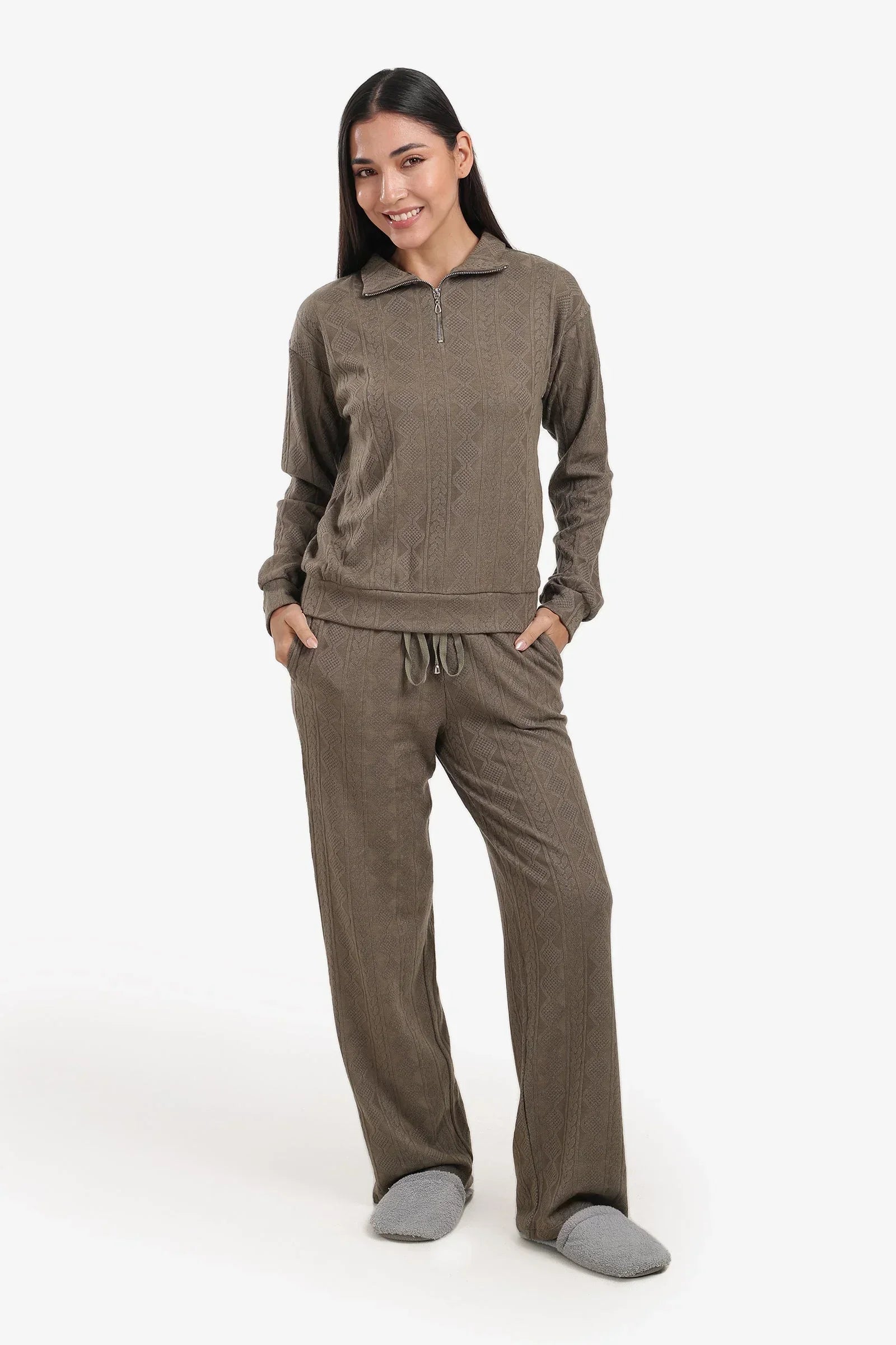 Carina - Cable Pyjama Set 1