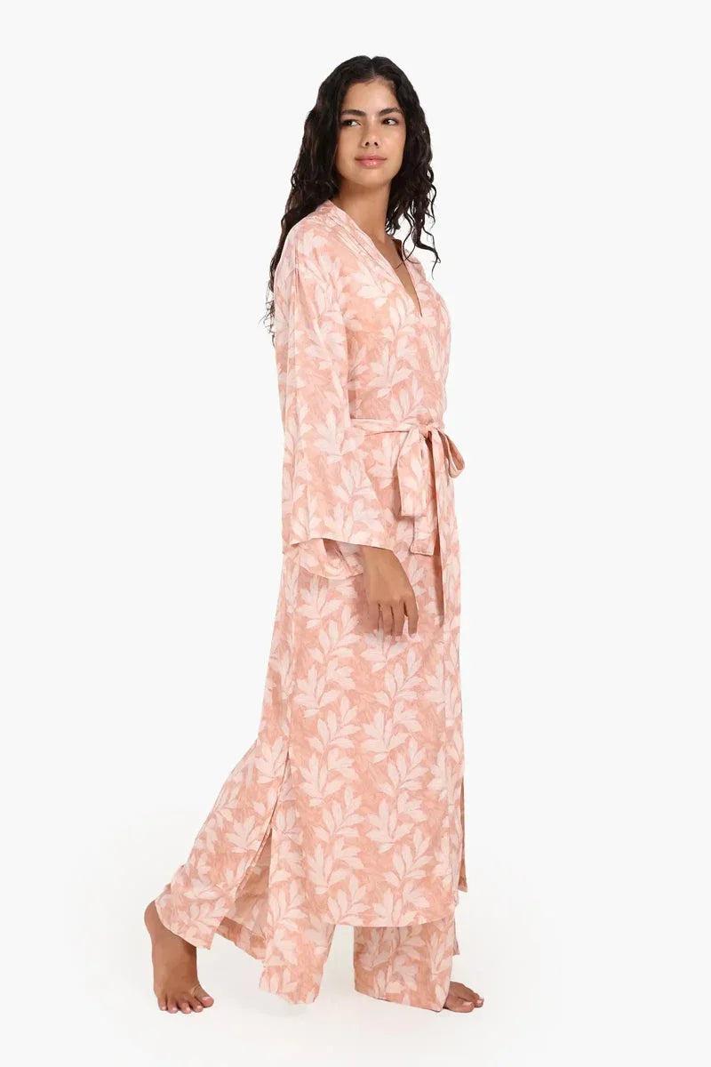 Carina - Printed Midi Robe 5