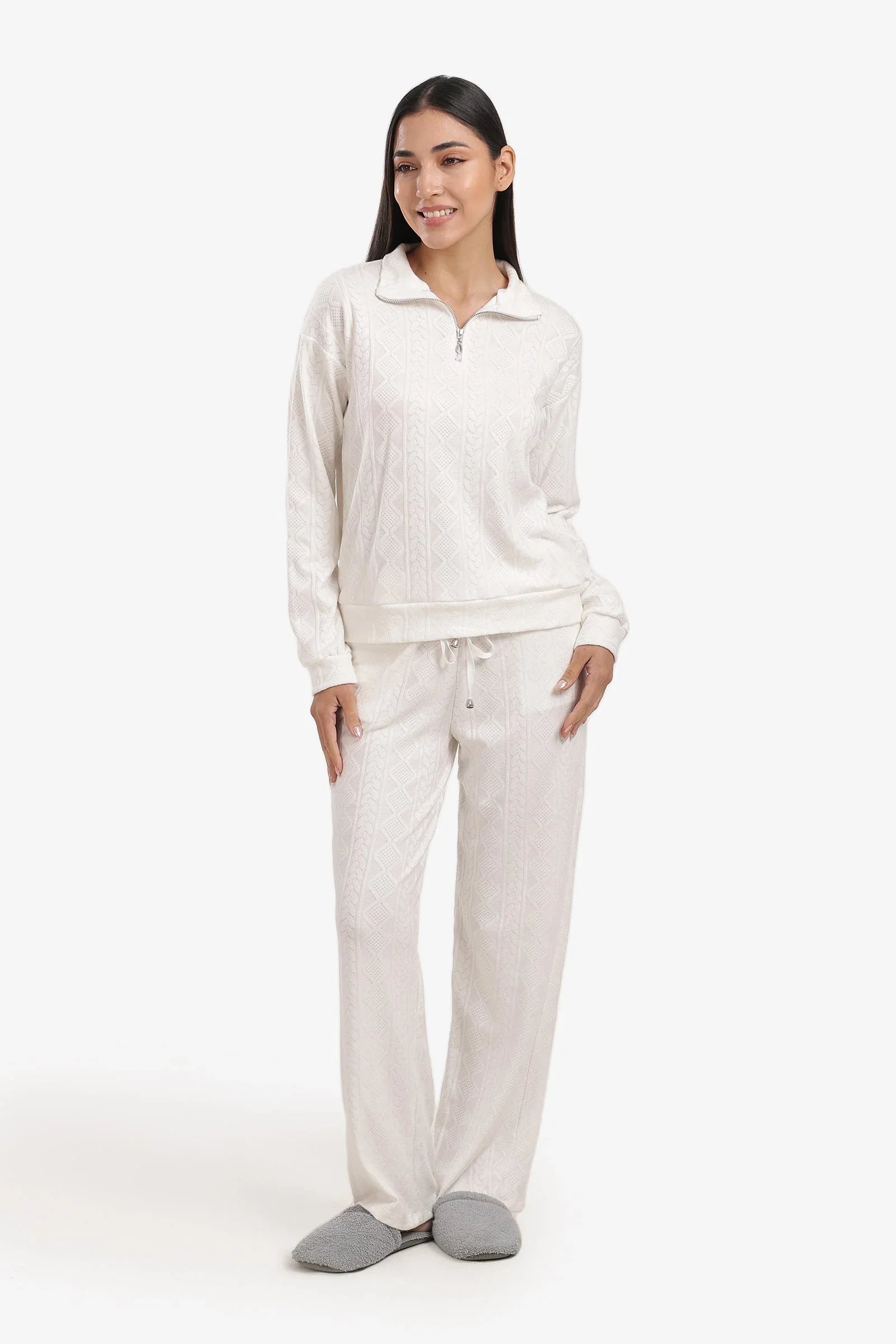 Carina - Cable Pyjama Set 13