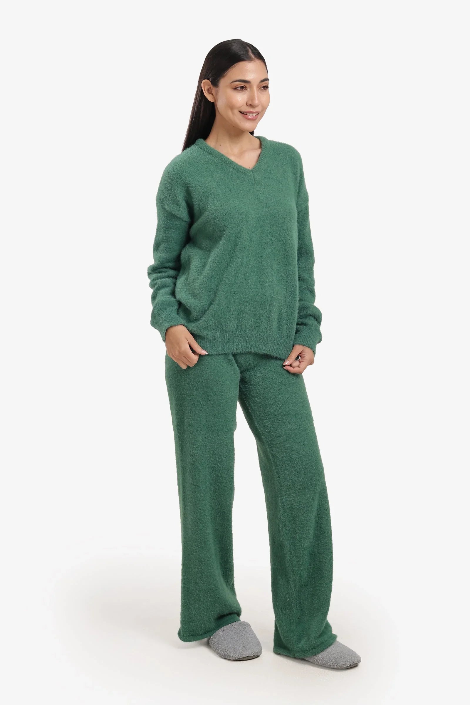 Carina - V-Neck Pyjama Set 2