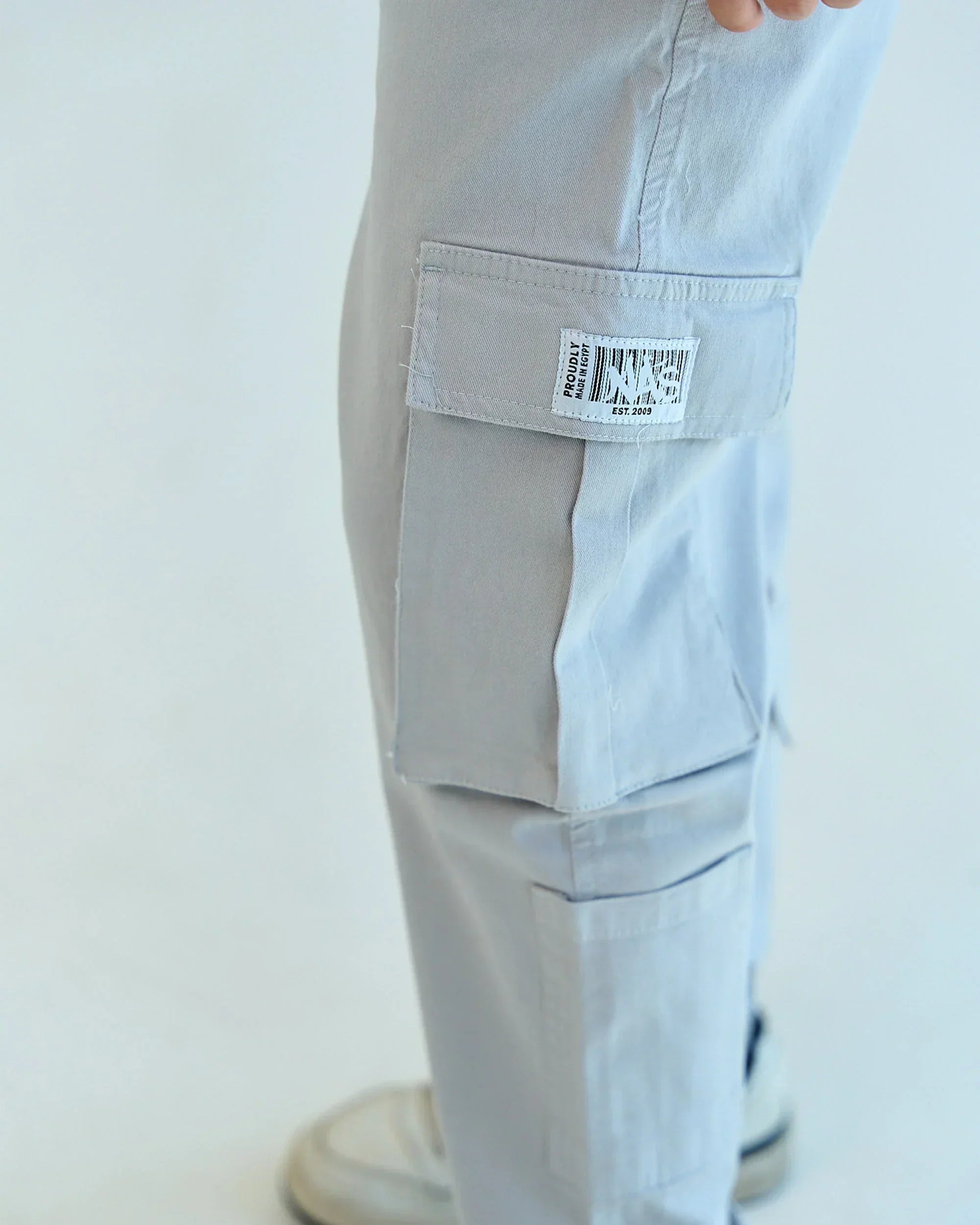 Basic Unisex Cargo Pants - Grey - NAS Trends - Babazzaro