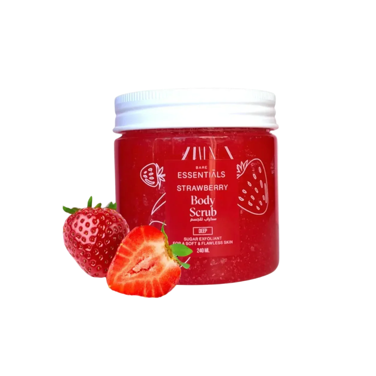 Essentials - Strawberry Scrub Body Scrub and Polish 1