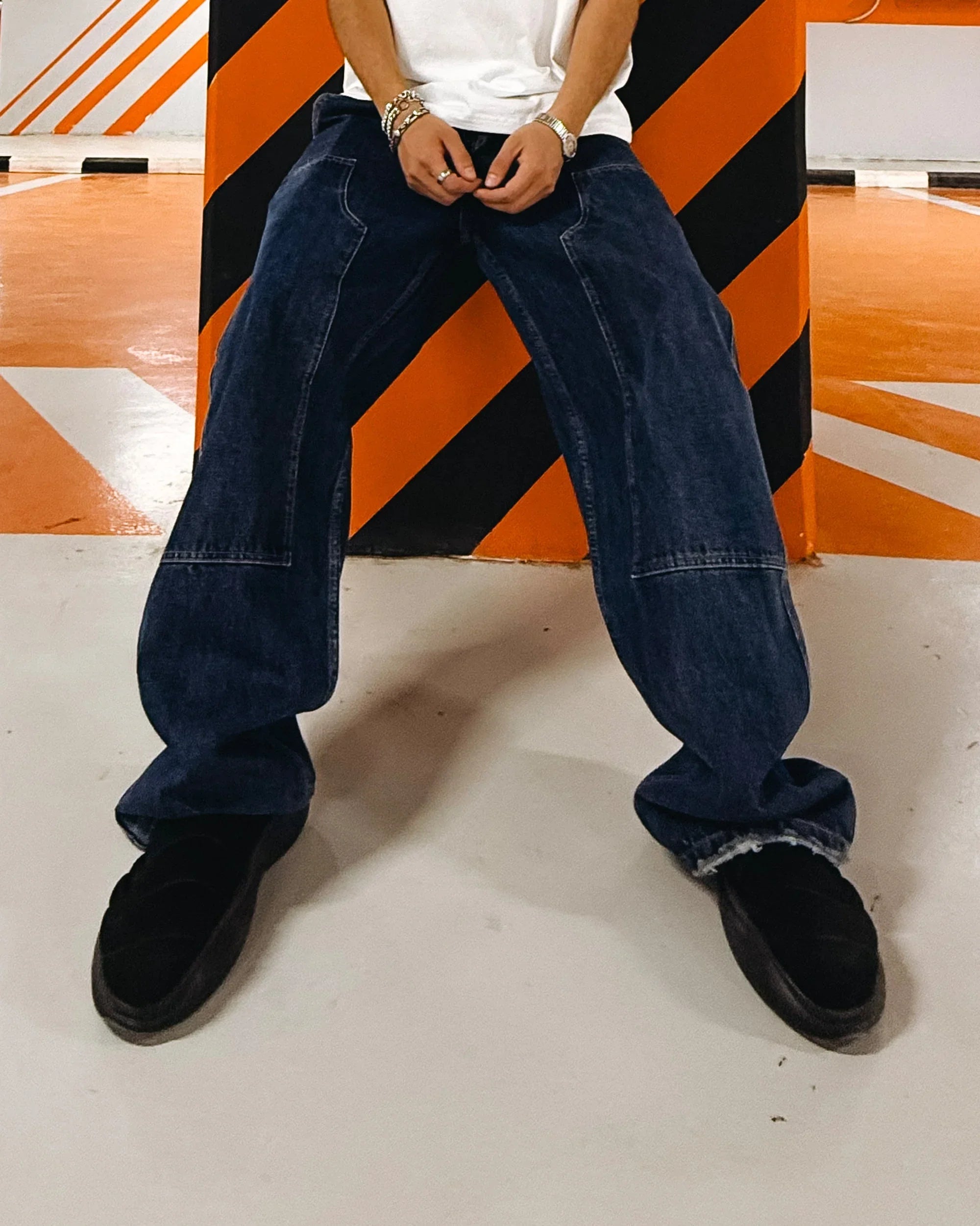 NAS Trends - Carpenter Denim Pant - Blue 2