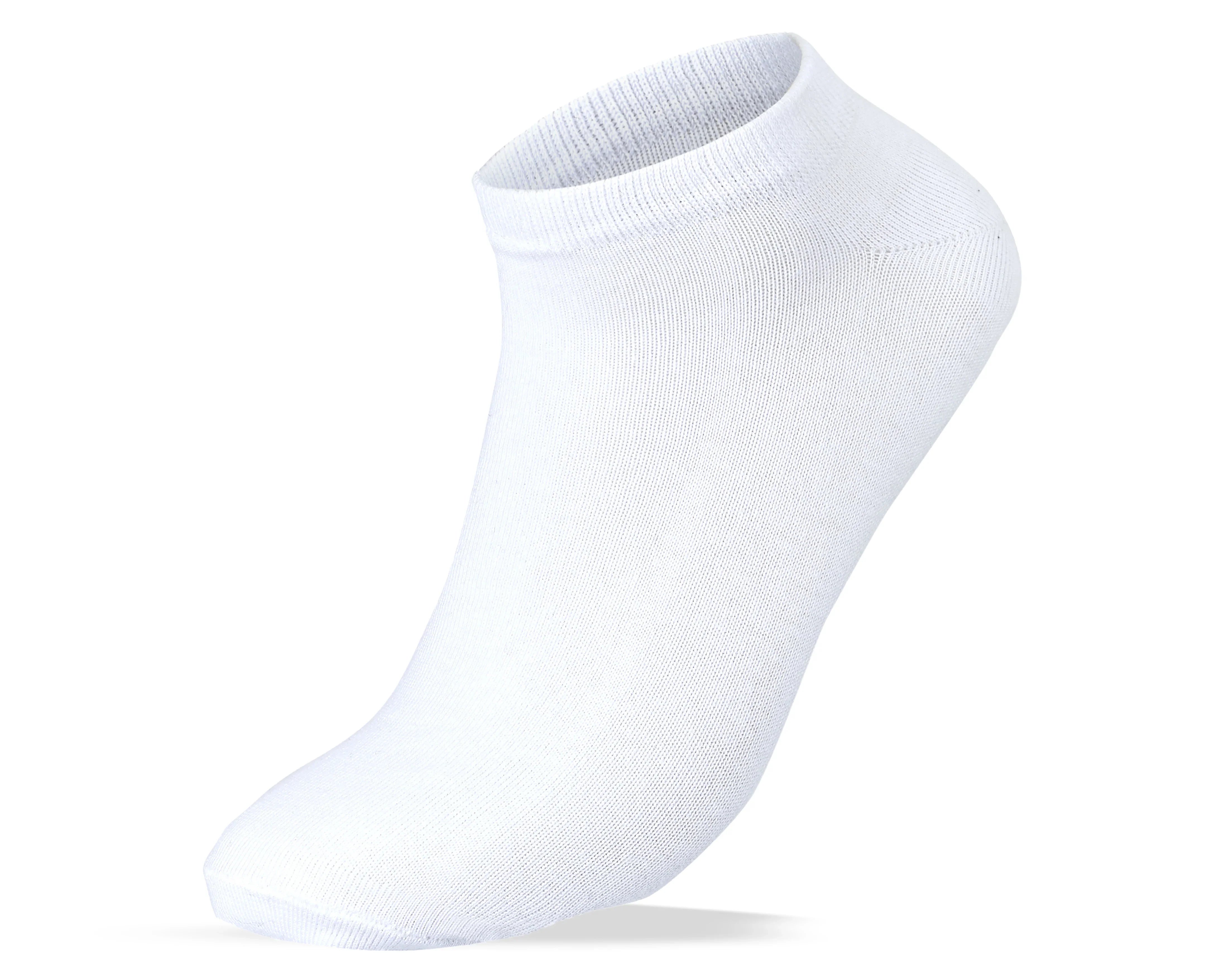 Sam Socks - Men Set Of 3 Ankle Plain Socks White-L.Gry-D.Gry 3