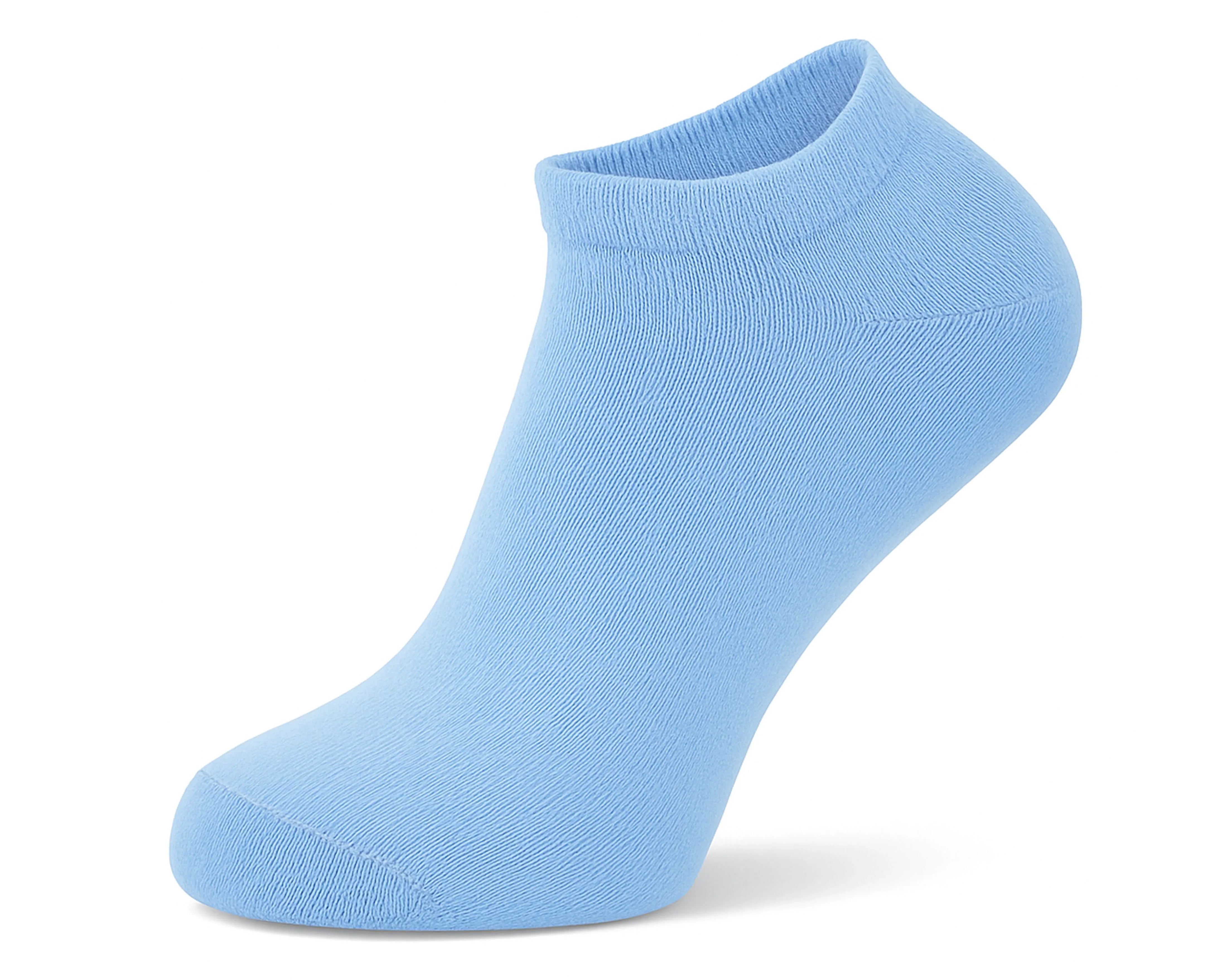 Sam Socks - Women Set Of 3 Ankle Socks White-Grey-L.Blue 2