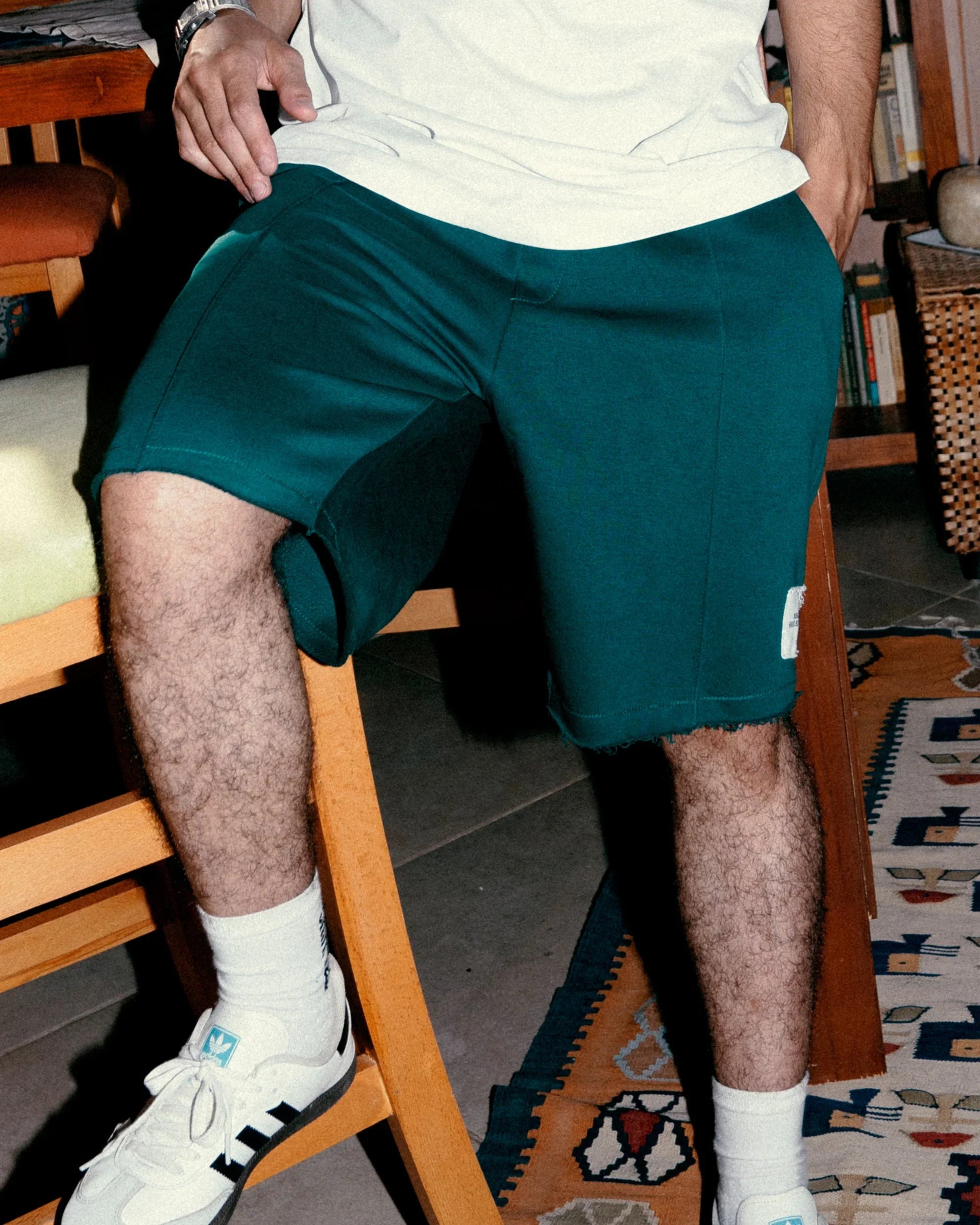 NAS Trends - Not Boring Unisex Short - Olive 1