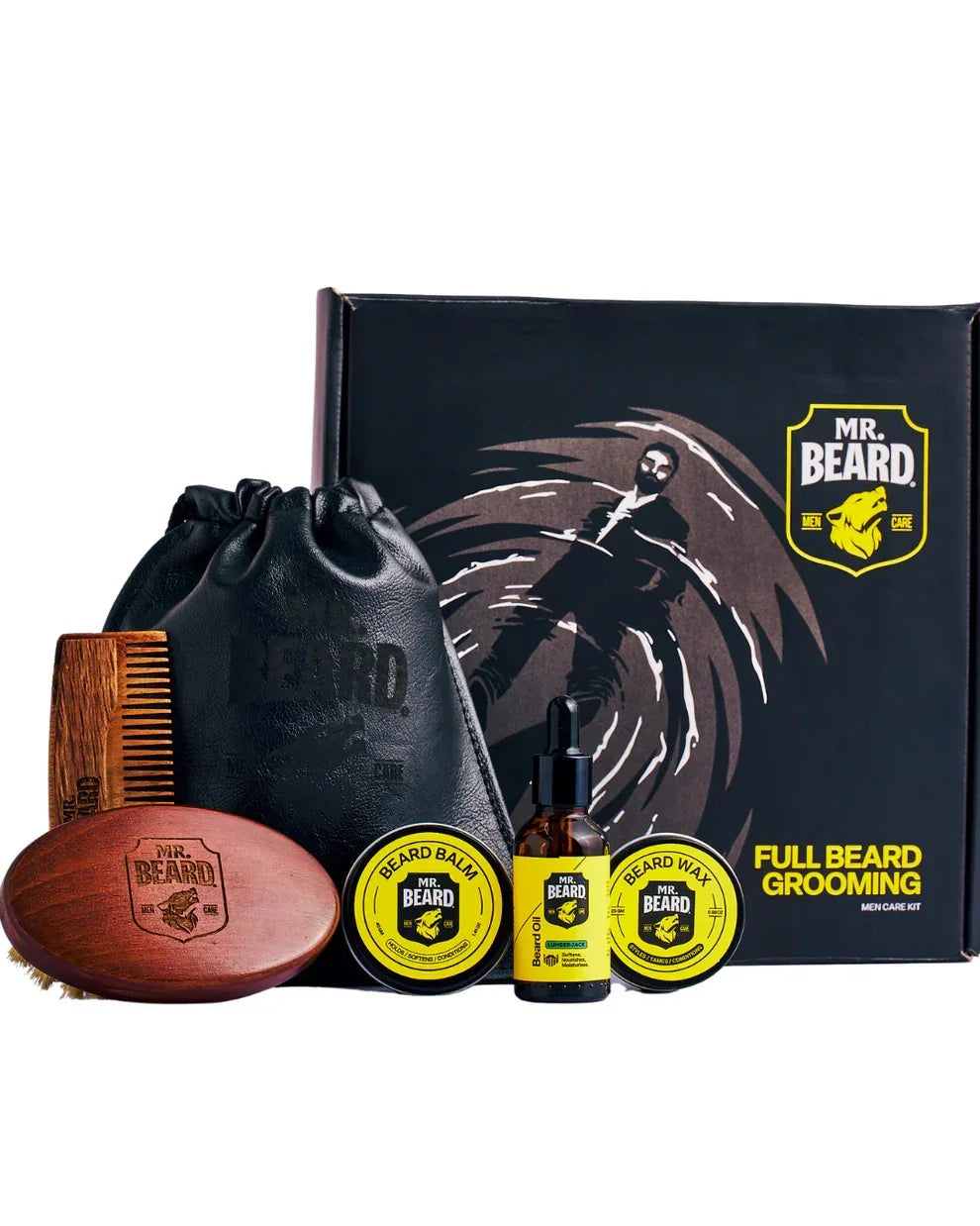 Mr. Beard - Full Beard Grooming Kit - Unscented 1