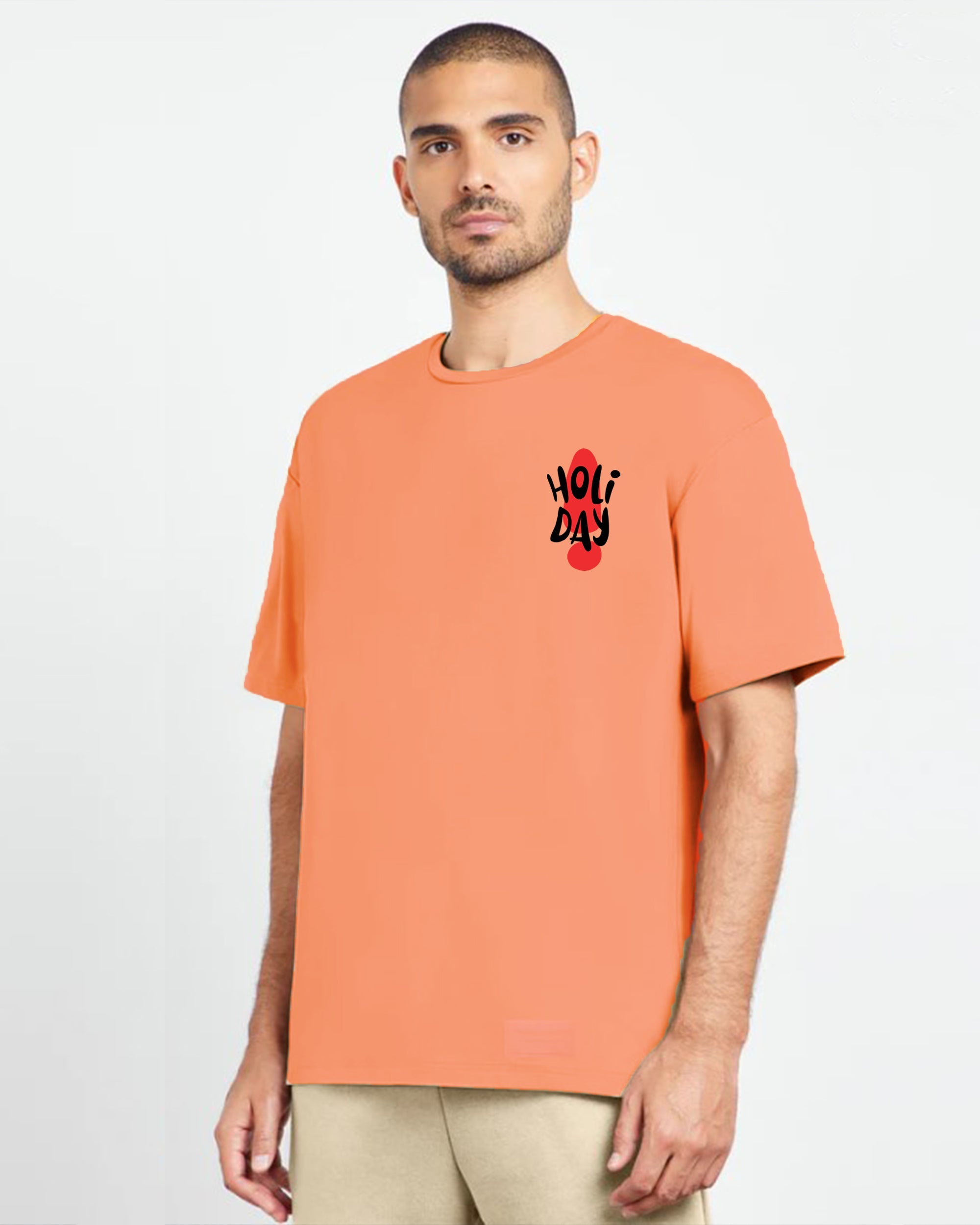 Holiday Records Unisex Oversized SS T-Shirt - Simon - NAS Trends