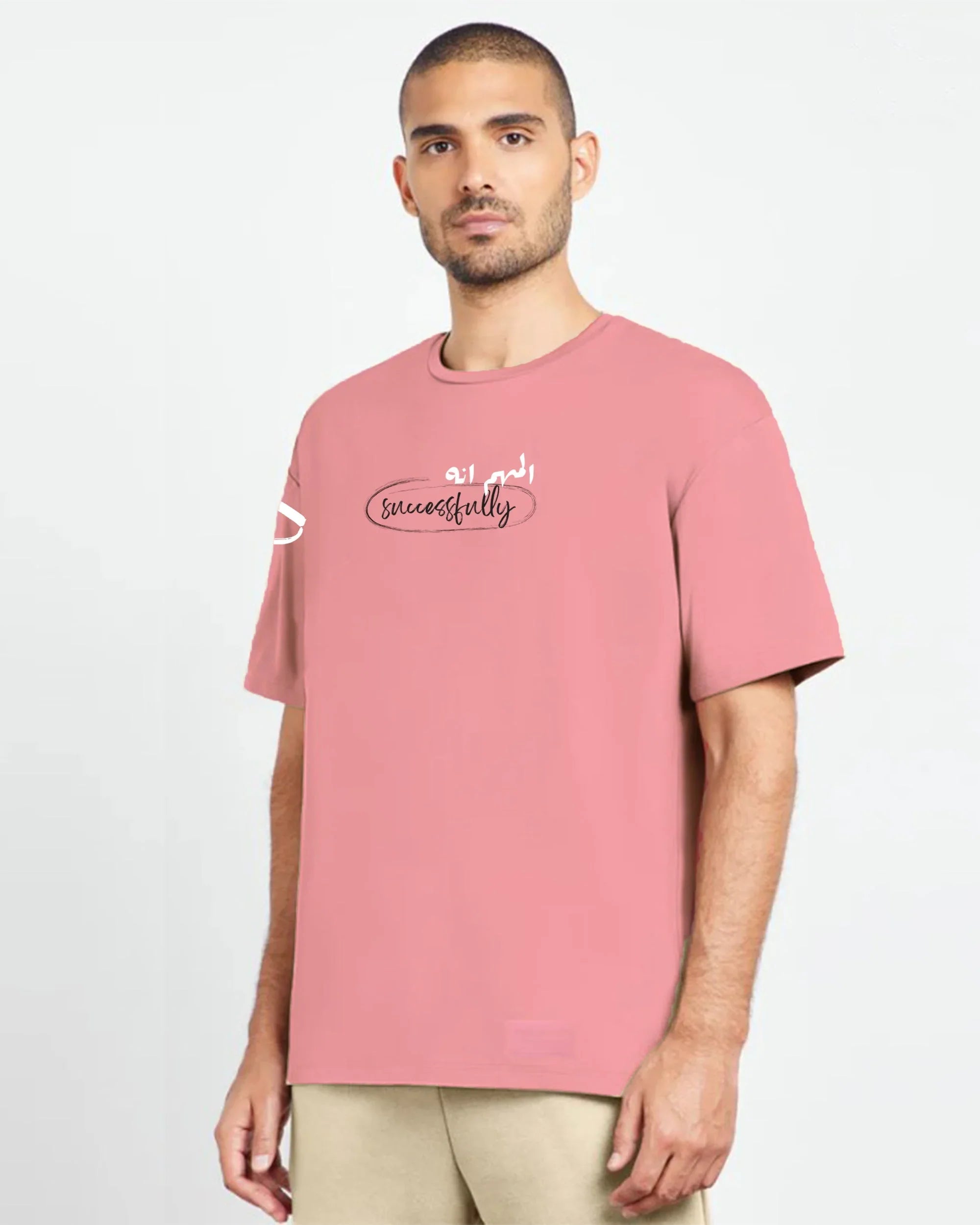 Successfully Men Oversized SS T-Shirt - Cashmer - NAS Trends 3