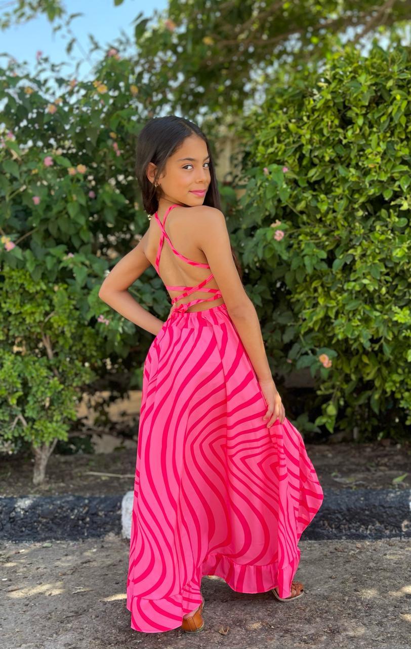 Berries - High low dress 2