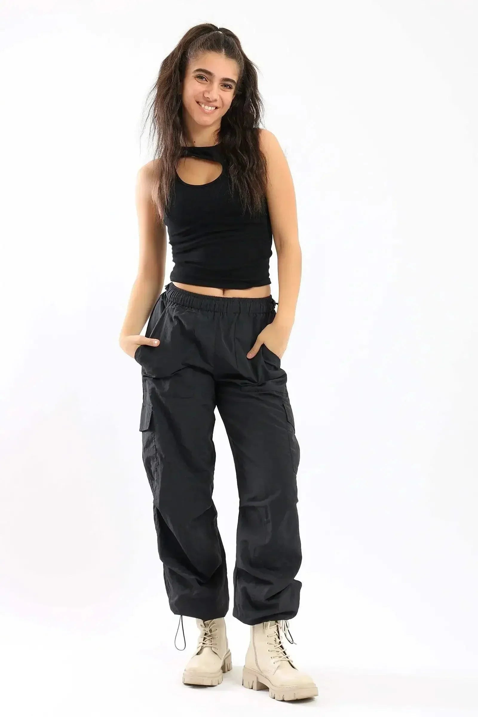 Carina - Ribbed Front Cut Out Top 4