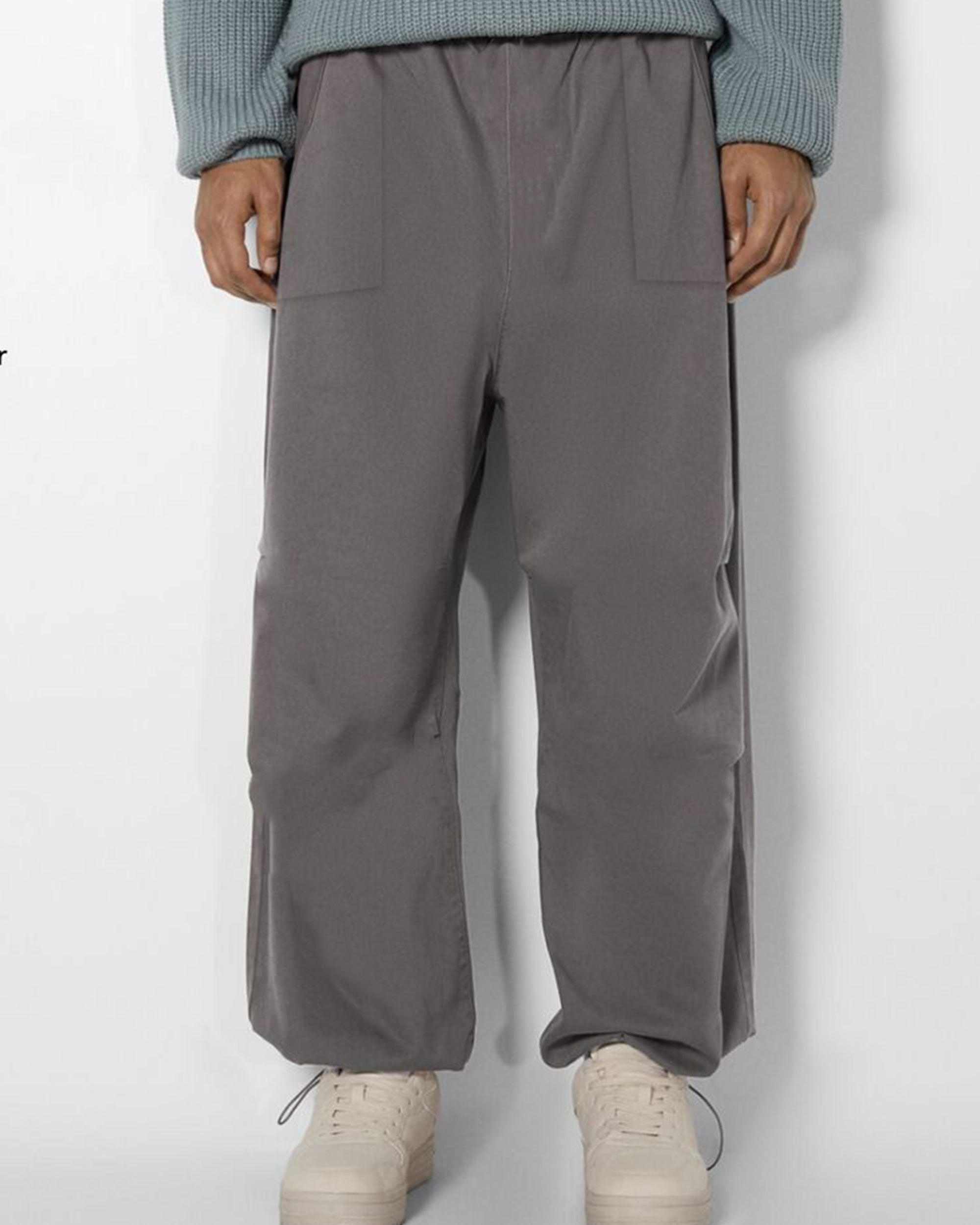 Basic Men Soft Pants - Grey - NAS Trends