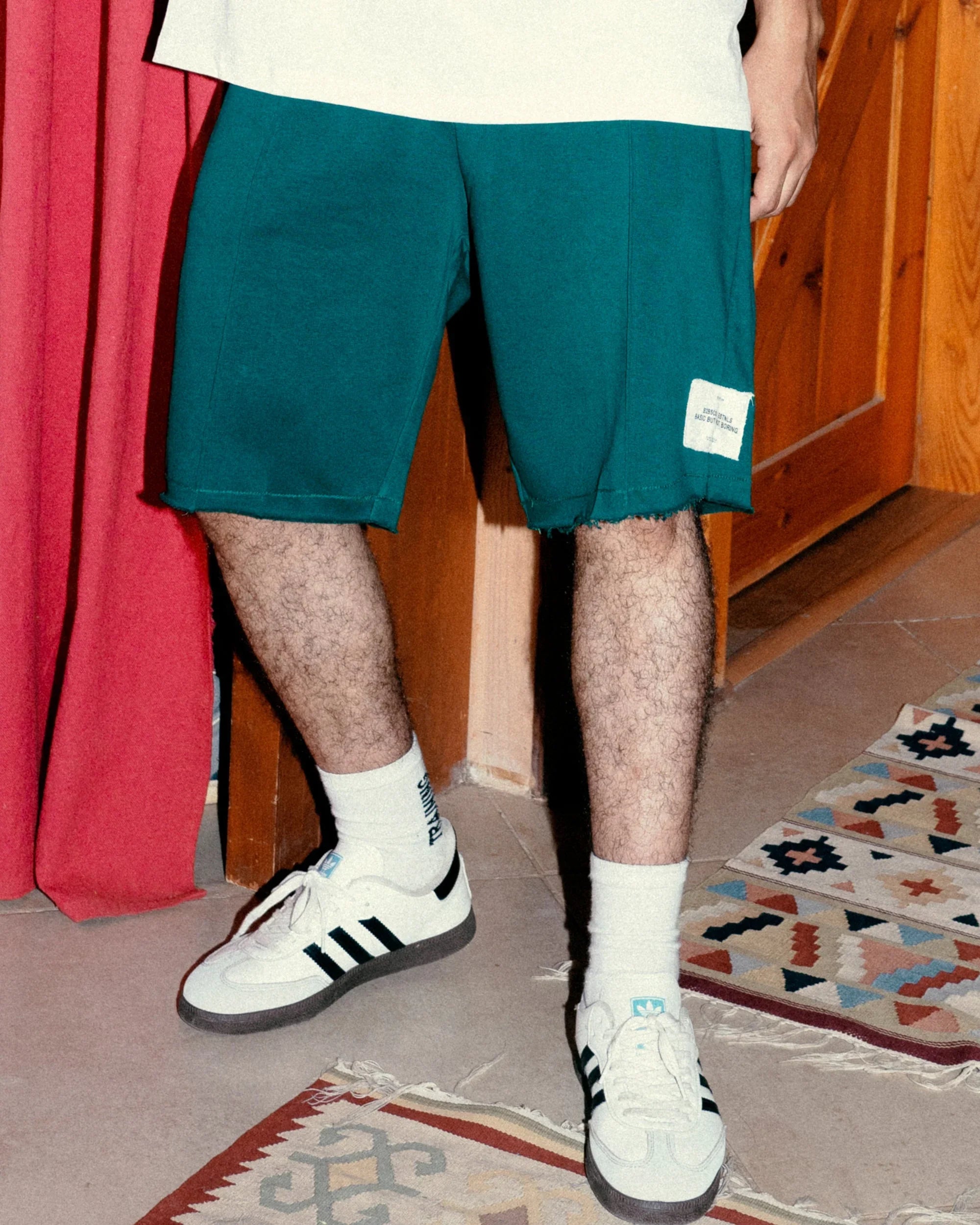 NAS Trends - Not Boring Unisex Short - Olive 2